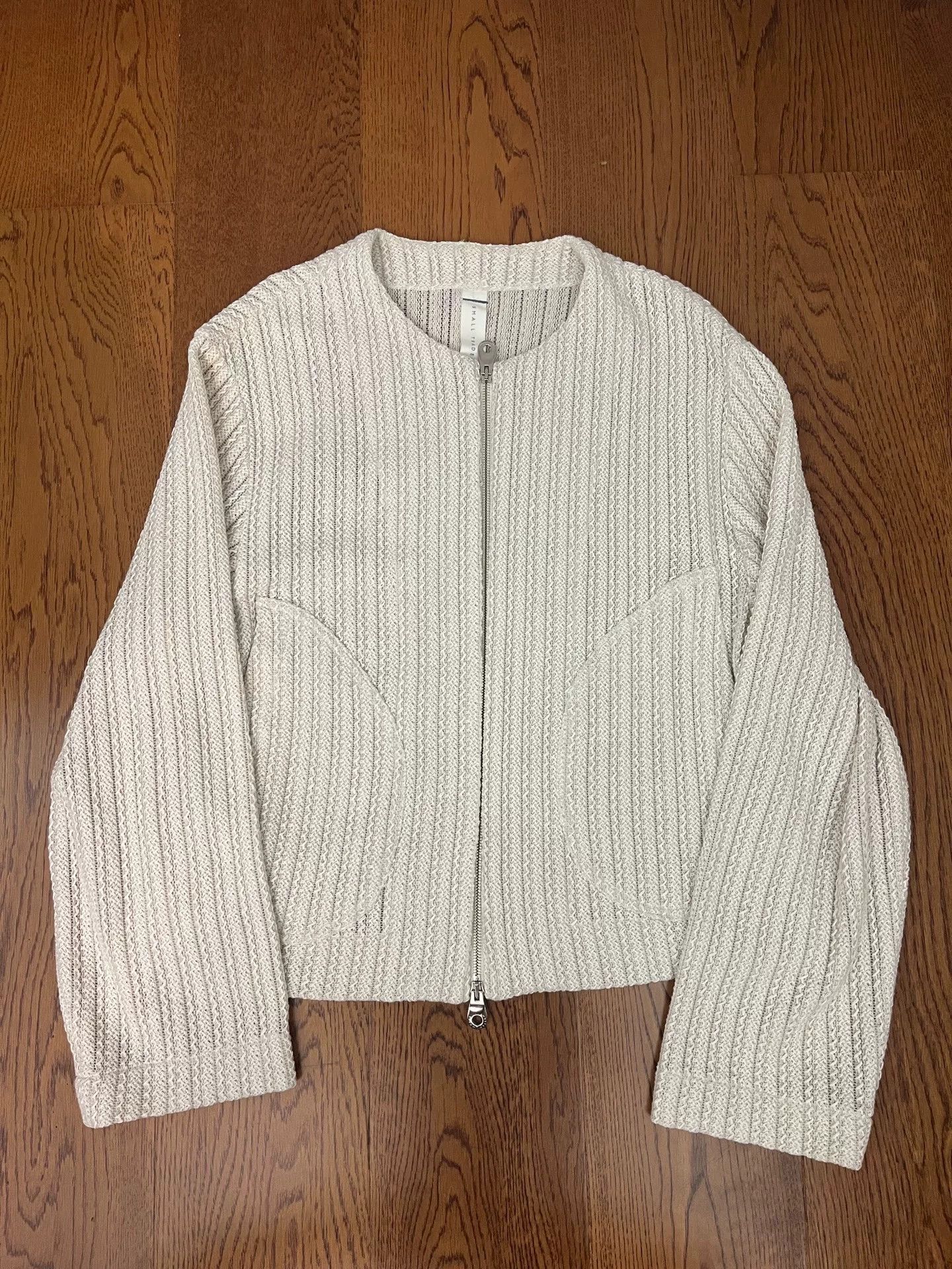 SHINYAKOZUKA orange knit cropped cardigan Size M / US 6-8 / IT 42-44 - 1 Thumbnail