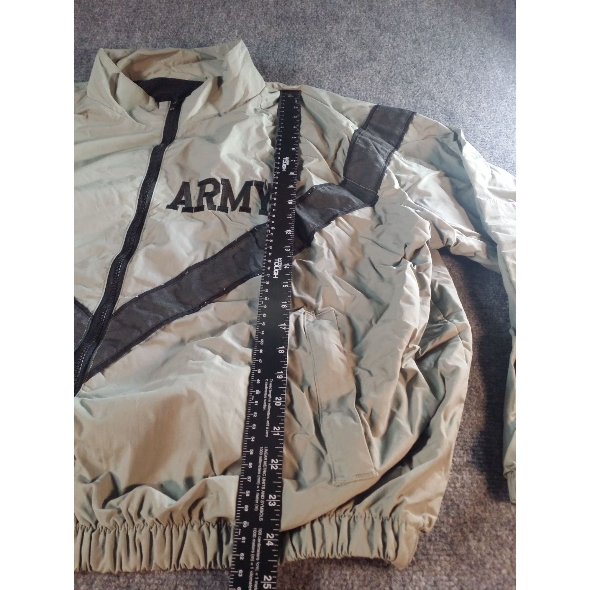 Other Vintage 90s US Army Windbreaker Men Sz M Gray Black Physical Size US M / EU 48-50 / 2 - 4 Thumbnail