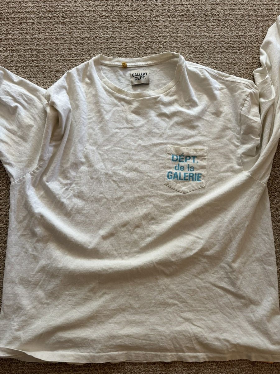 Gallery Dept. Gallery dept white long sleeve Size US XXL / EU 58 / 5 - 2 Thumbnail