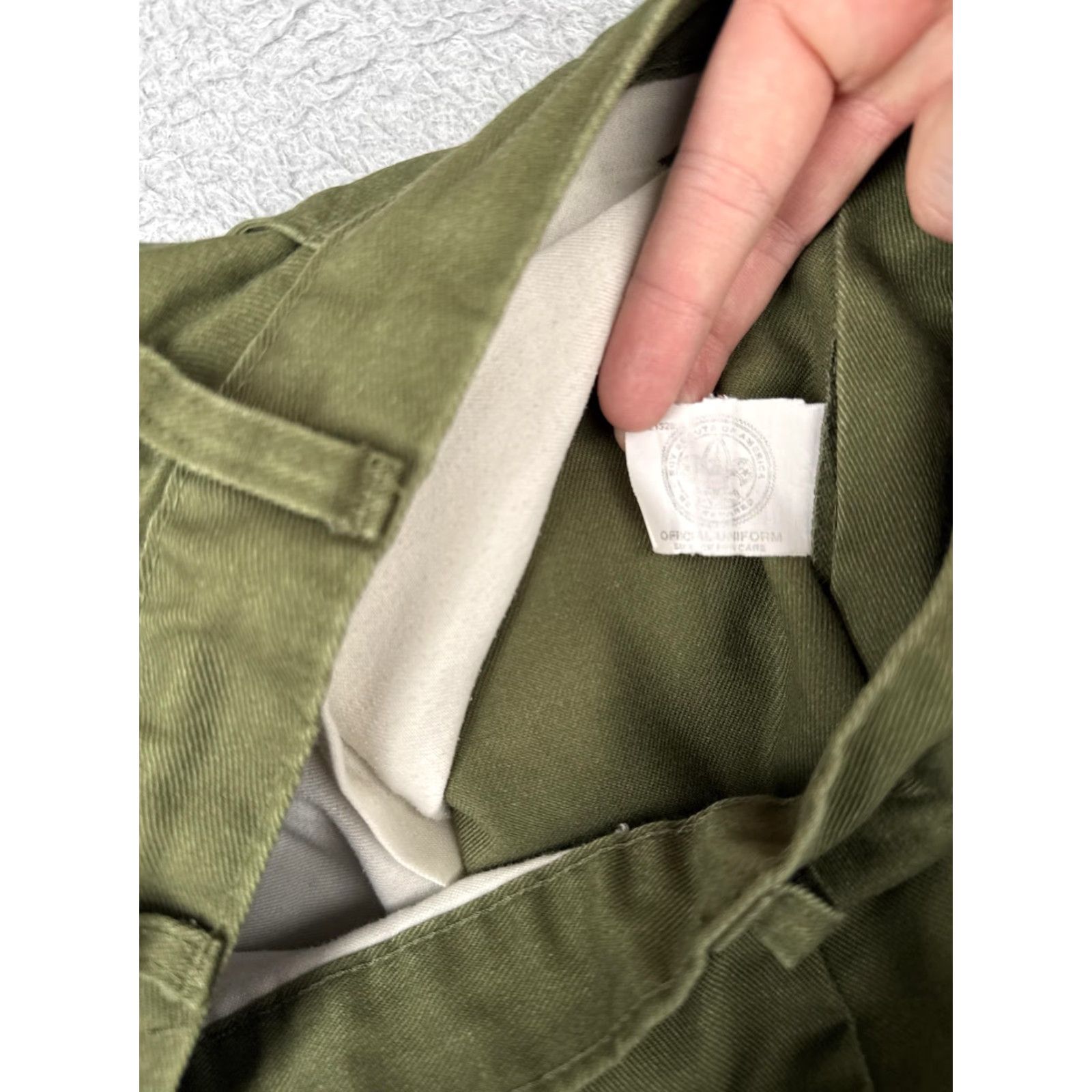Vintage VINTAGE Boy Scouts Of America Pants Mens 32x27 Green Chino Straight Leg Official Size US 32 / EU 48 - 7 Thumbnail