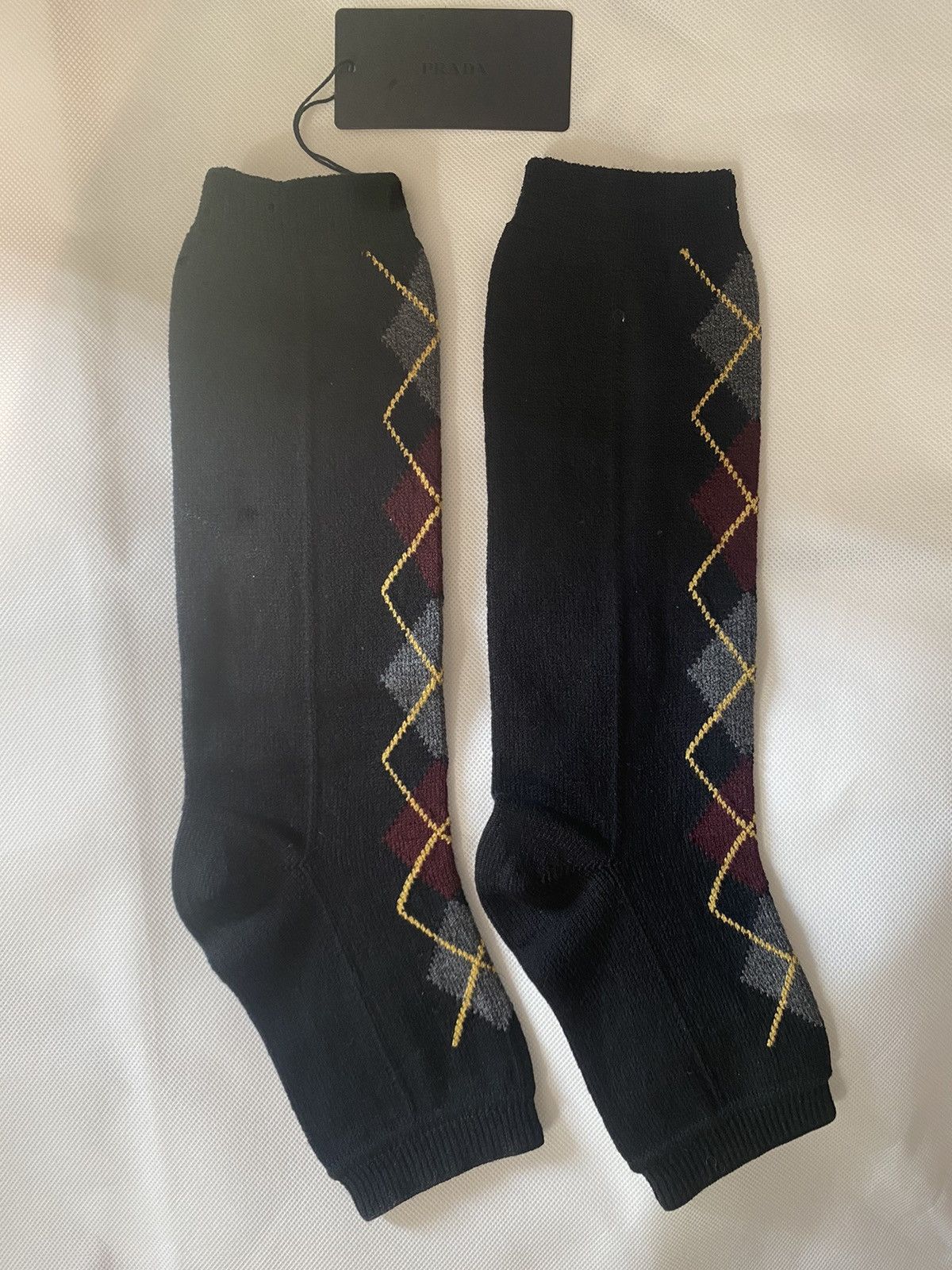 Prada 🧦[80% OFF] Prada argyle wool socks Size ONE SIZE - 1 Thumbnail