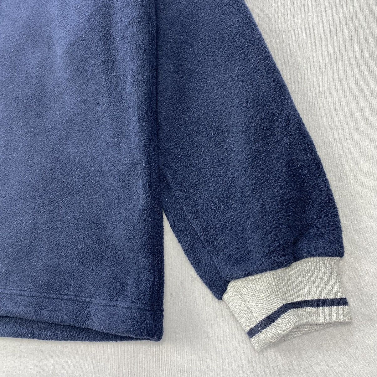 Japanese Brand Vintage 00’s SergioTacchini V-Neck Sweetshirt Size US L / EU 52-54 / 3 - 3 Thumbnail