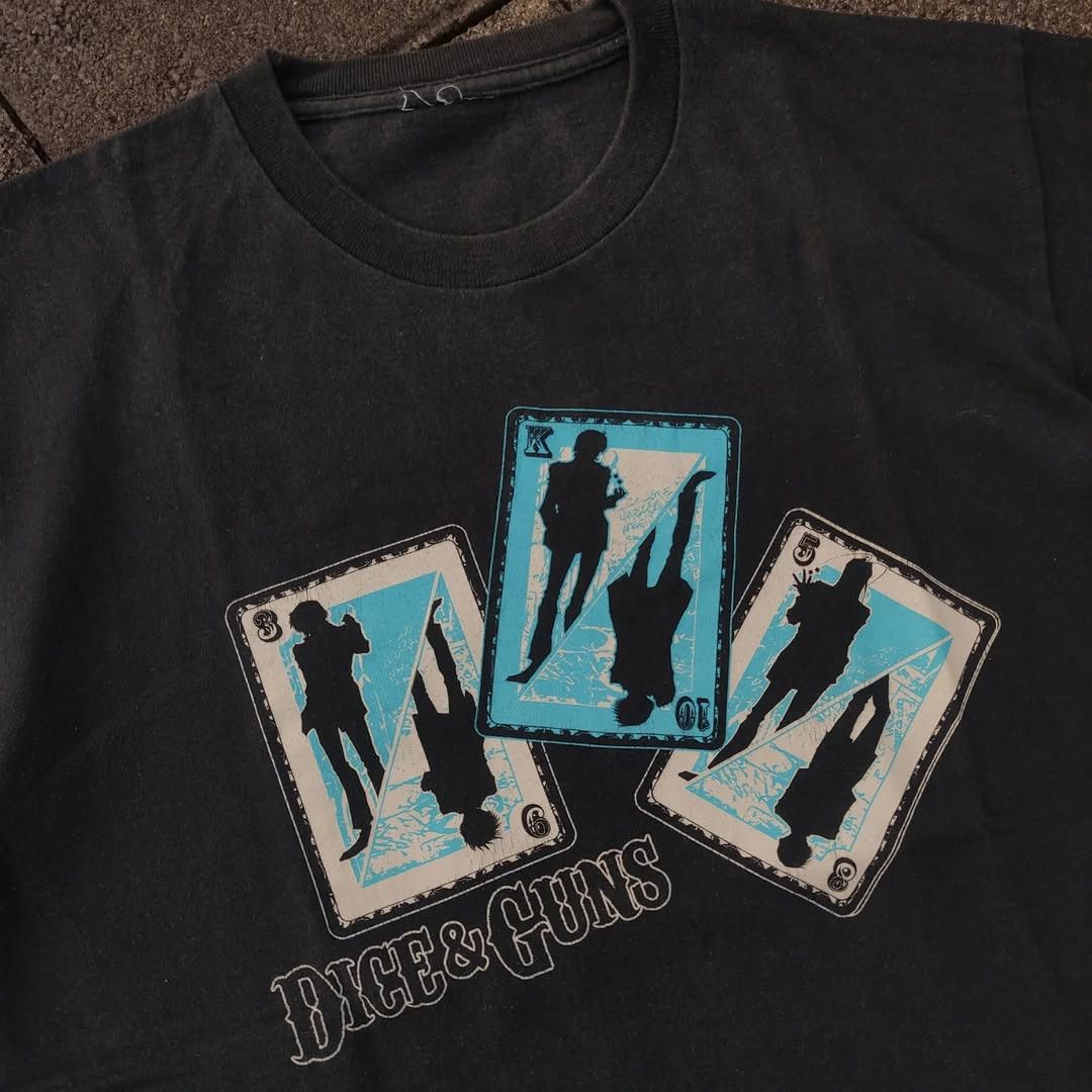 Anime Vintage Saiyuki + Wild Adapter Dice & Guns Tshirt Size US L / EU 52-54 / 3 - 2 Thumbnail