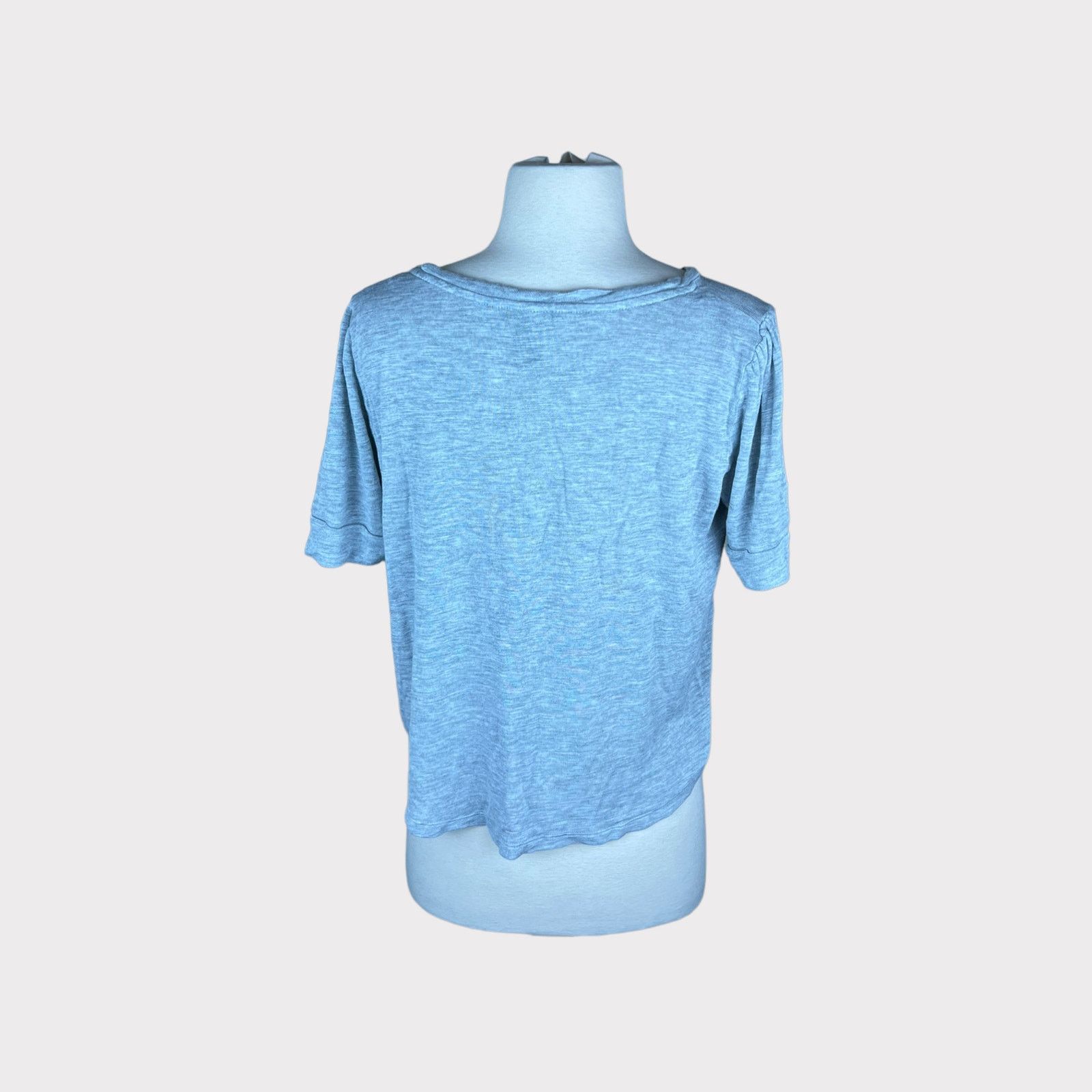 H&M H&M | Women's Puff Sleeve Knit Crop Top | Small Size S / US 4 / IT 40 - 3 Thumbnail