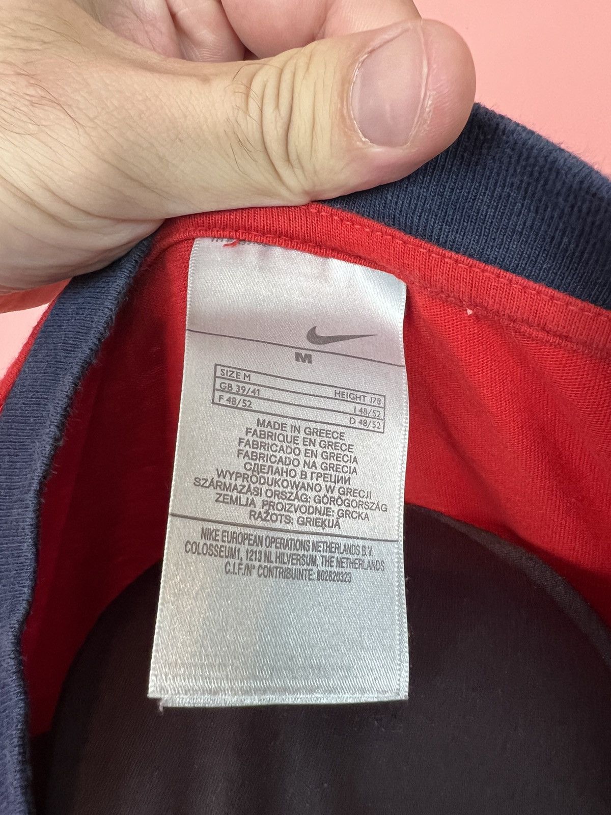 Nike × Other × Vintage Nike vintage rare tee shirt casual y2k Size US M / EU 48-50 / 2 - 3 Thumbnail