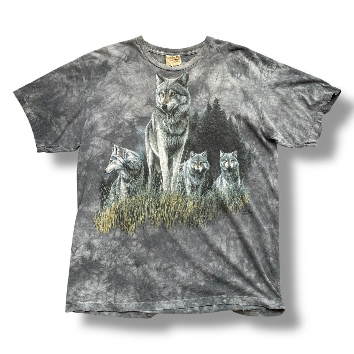 The Mountain Vintage The Mountain Jeremy Paul Overprint Fox TShirt Size US XL / EU 56 / 4 - 3 Thumbnail