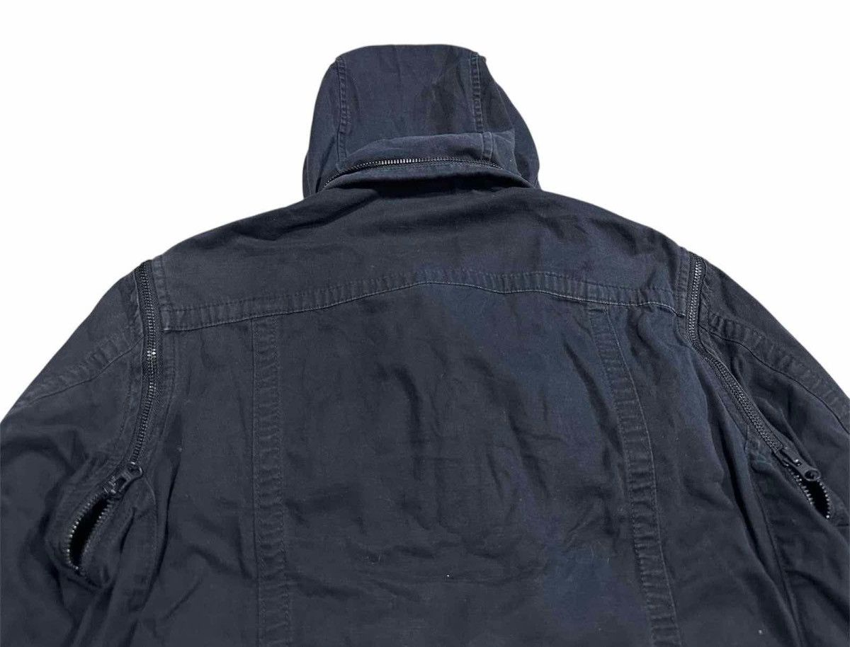 Designer × Ermenegildo Zegna × Z Zegna 🔥Vintage Ermenegildo Zegna Biker Jacket Detachable Wire Edge Size US M / EU 48-50 / 2 - 10 Thumbnail