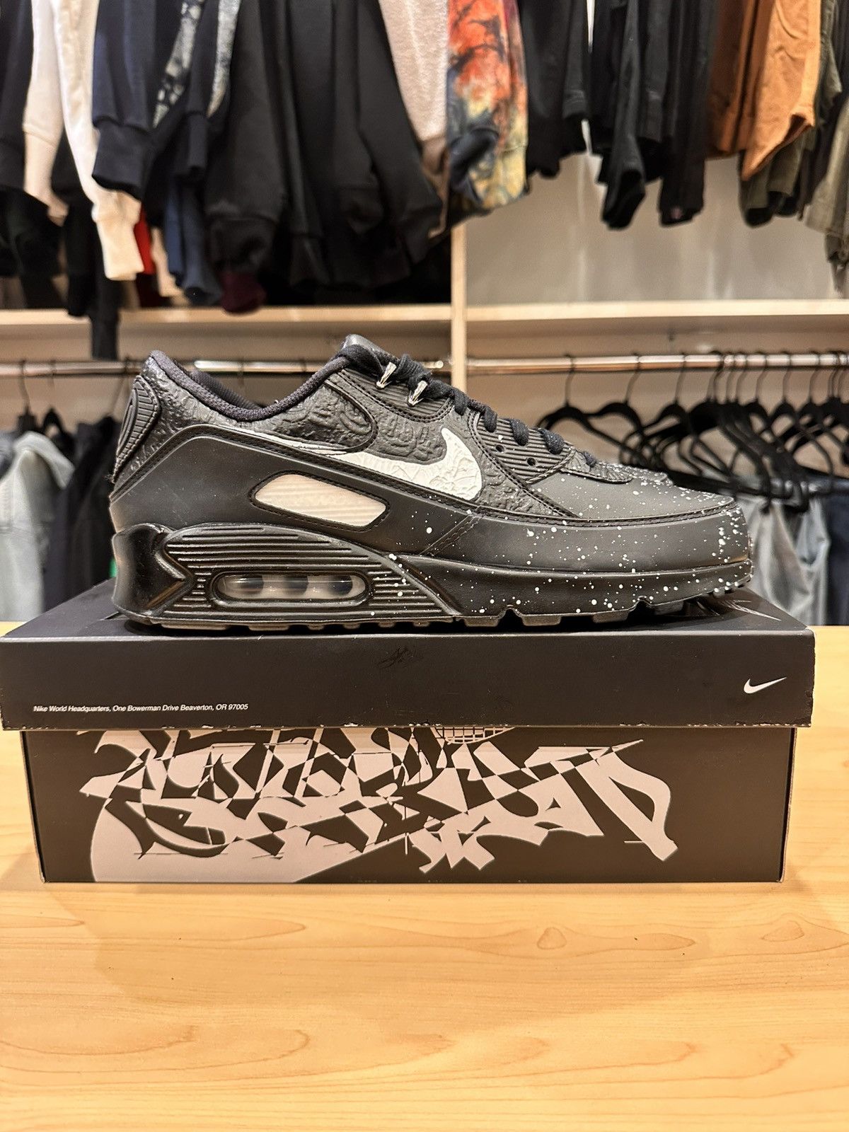 Nike Slawn Nika Air Max 90 Size US 12 / EU 45 - 3 Thumbnail