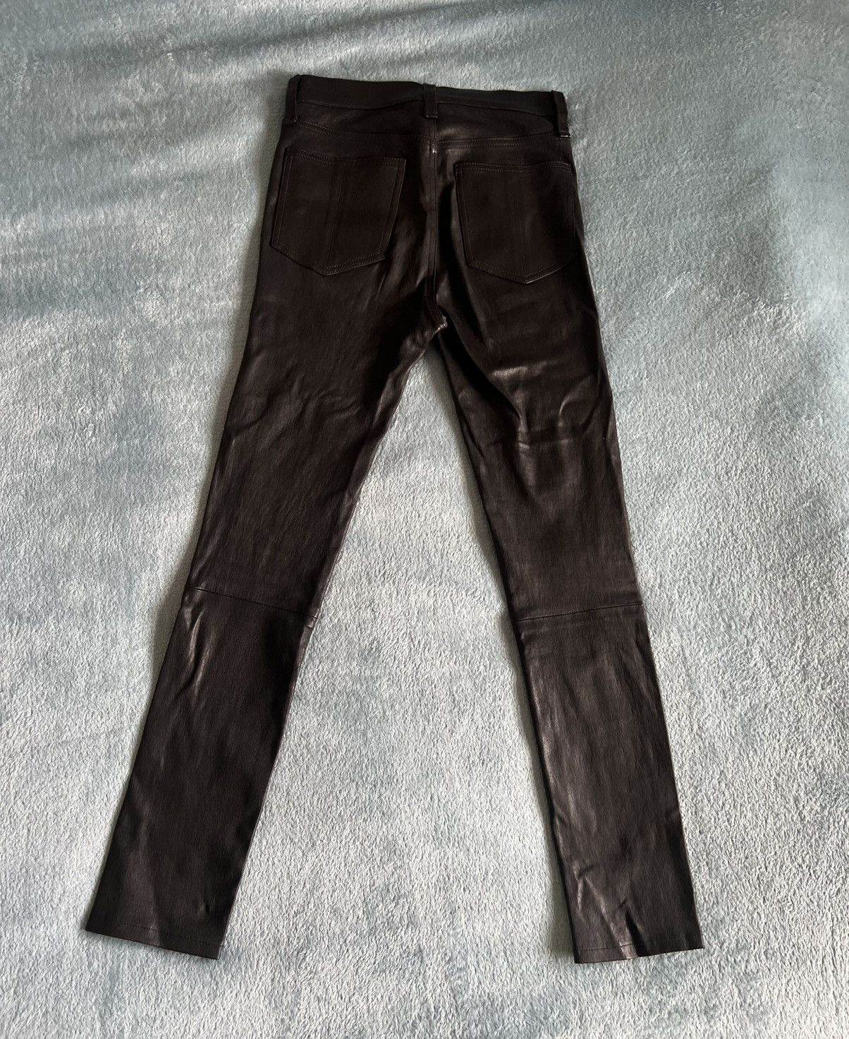 Rag & Bone Real leather skinny jeans Size 34" / US 12 / IT 48 - 3 Thumbnail