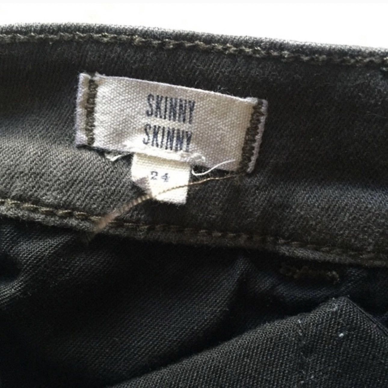 Madewell MADEWELL Black Mid Rise Multi Zipper Skinny Skinny Jeans Size 24" / US 00 / IT 34 - 10 Thumbnail