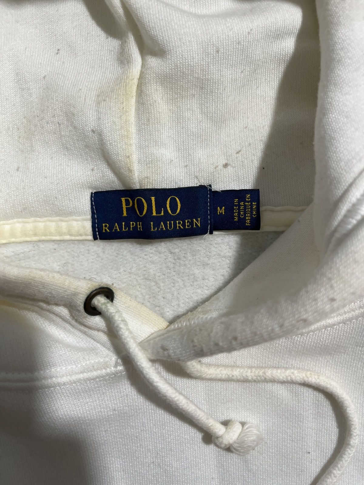Polo Ralph Lauren Vintage 2000s Polo Ralph Lauren USA Flag Spell Out Hoodie Size US M / EU 48-50 / 2 - 3 Thumbnail