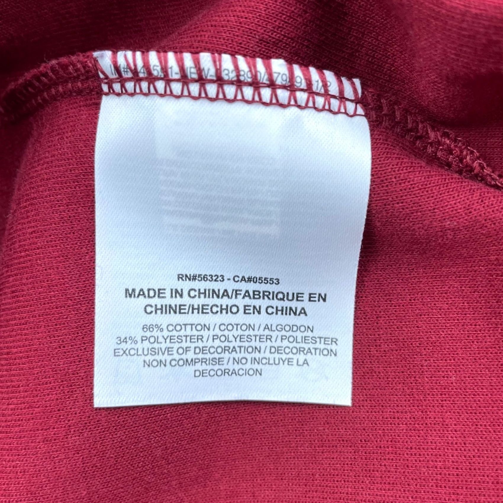 Nike Nike Men's Jogger Pants Red 2XL Drawstring Stretch Waist Tech Size US 39 - 5 Thumbnail