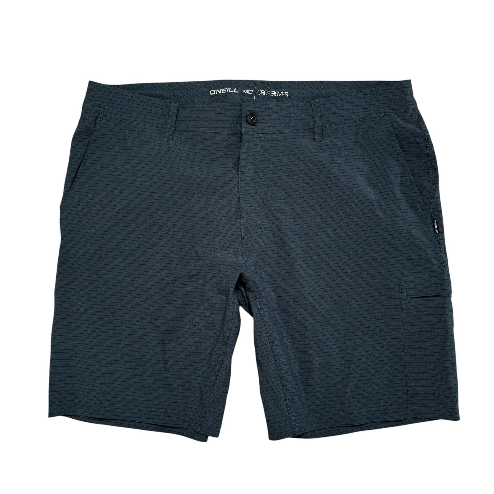 O'Neill O’NEILL Crossover Hybrid Blue Gray Stripe Short 40 Men Size US 40 / EU 56 - 1 Thumbnail