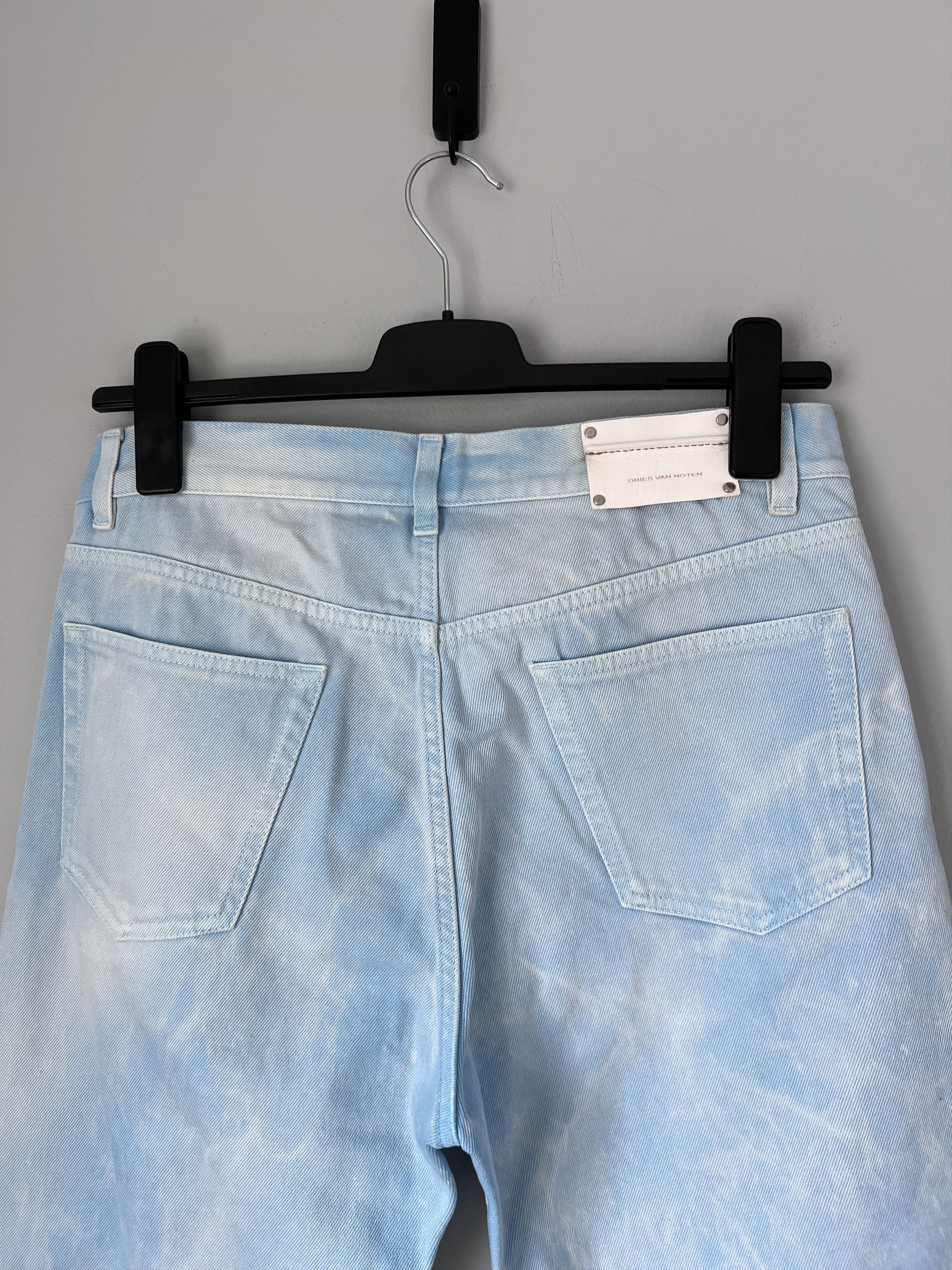 Dries Van Noten Dries Van Noten Marble Jeans in Blue Size US 32 / EU 48 - 5 Thumbnail