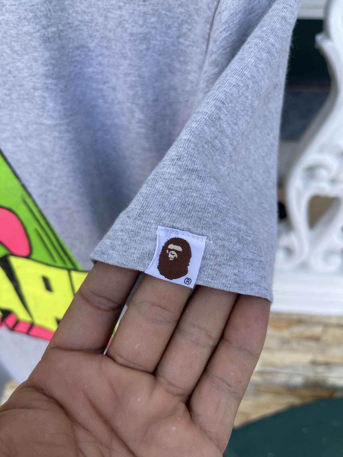 Bape Last Drop🔥Rare🔥Bape x Gary Panter Ape Tee Size US M / EU 48-50 / 2 - 9 Thumbnail