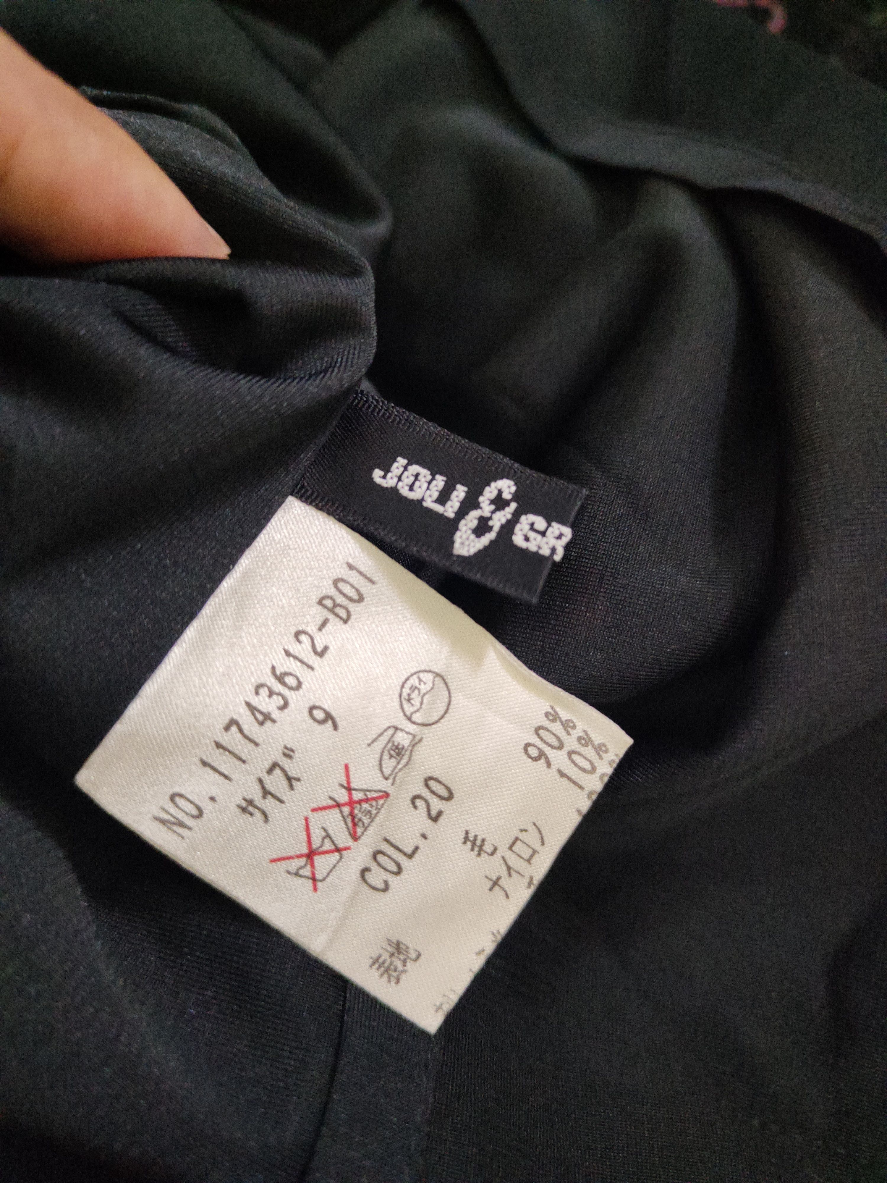 Japanese Brand × Vintage Joli & Grondall Black Pink Midi Skirts #W1755 Size 26" / US 2 / IT 38 - 10 Thumbnail
