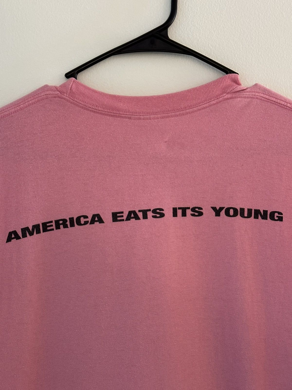 Supreme Supreme America Eats Its Young Belly Nas Tee Size US XL / EU 56 / 4 - 4 Thumbnail
