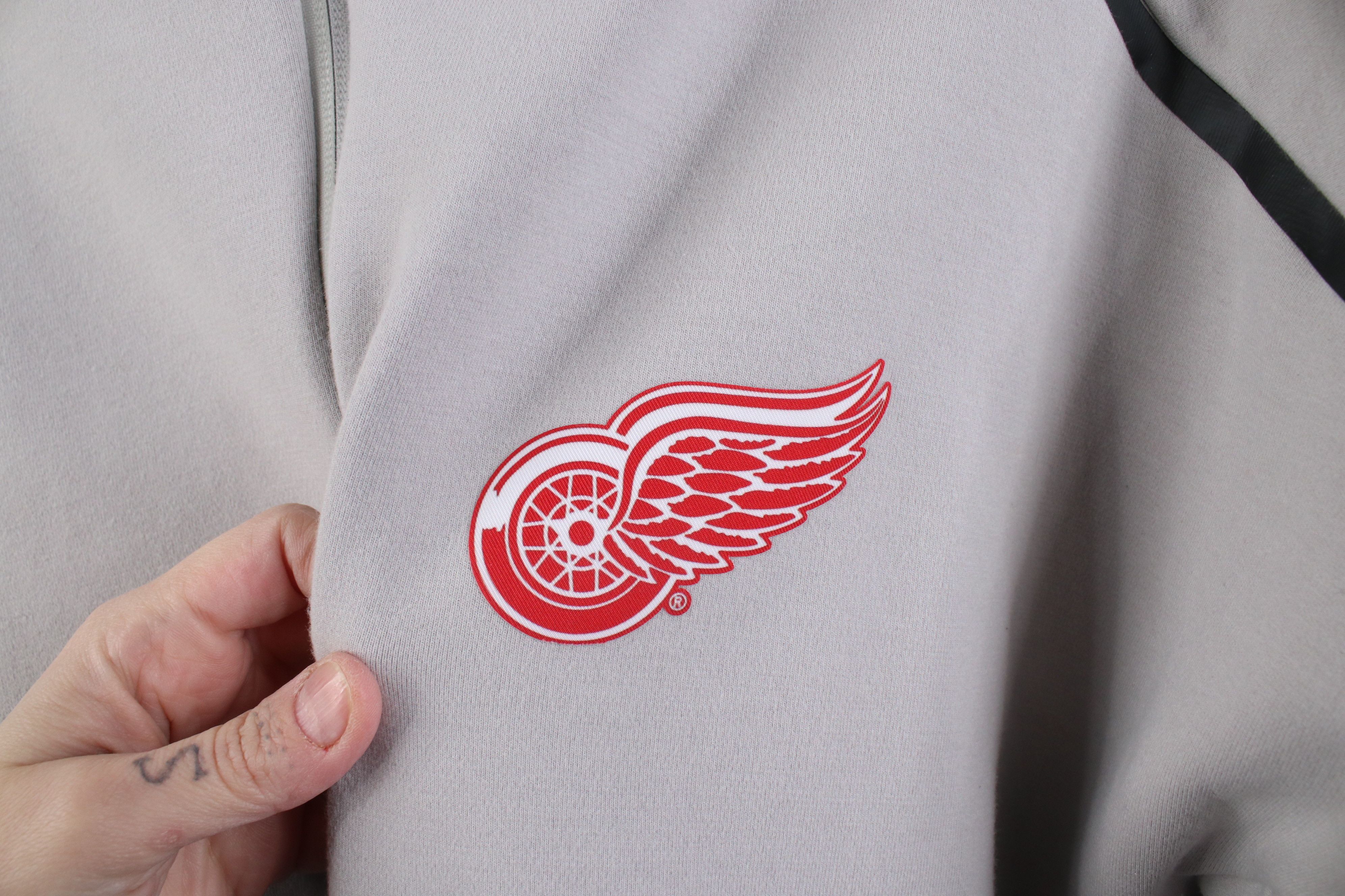 Adidas Adidas Thick Detroit Red Wings Hockey Zne Pulse Zip Hoodie Size US L / EU 52-54 / 3 - 5 Thumbnail