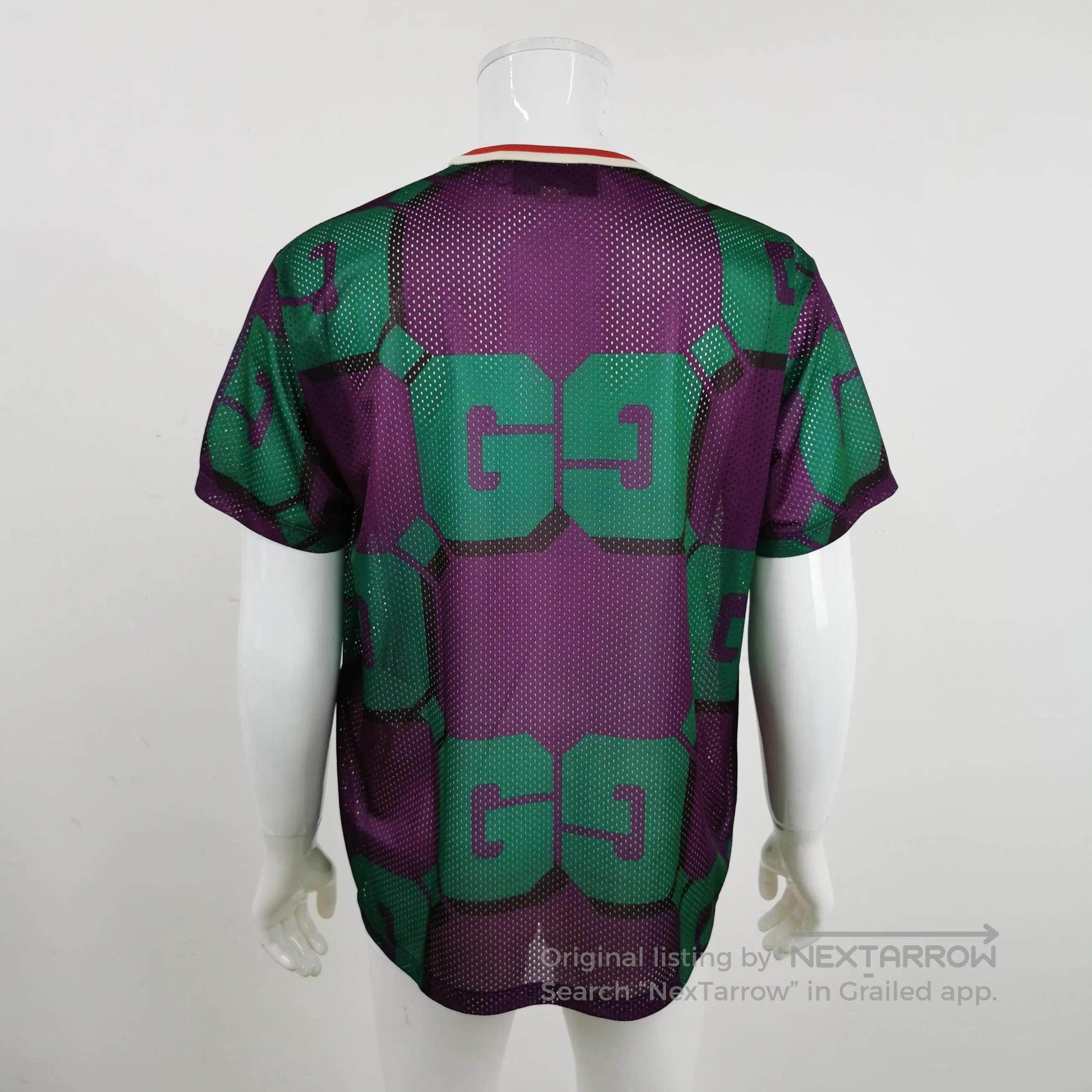 Gucci Gucci Colorblock Double G Logo Crew Neck T. Size US M / EU 48-50 / 2 - 2 Thumbnail