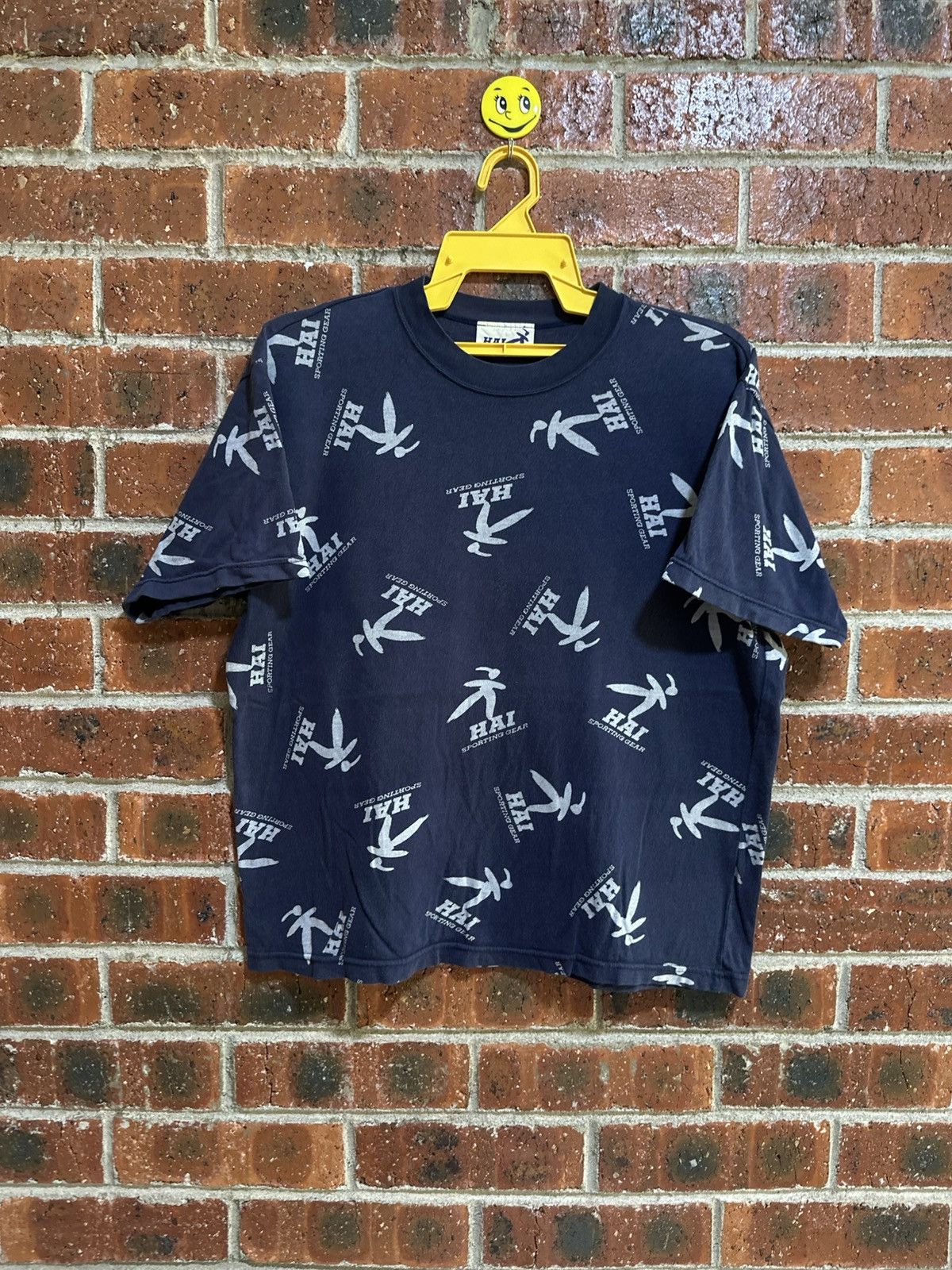 Hai Sporting Gear Vintage Hai Sporting Gear Faded Tee Size US M / EU 48-50 / 2 - 1 Thumbnail