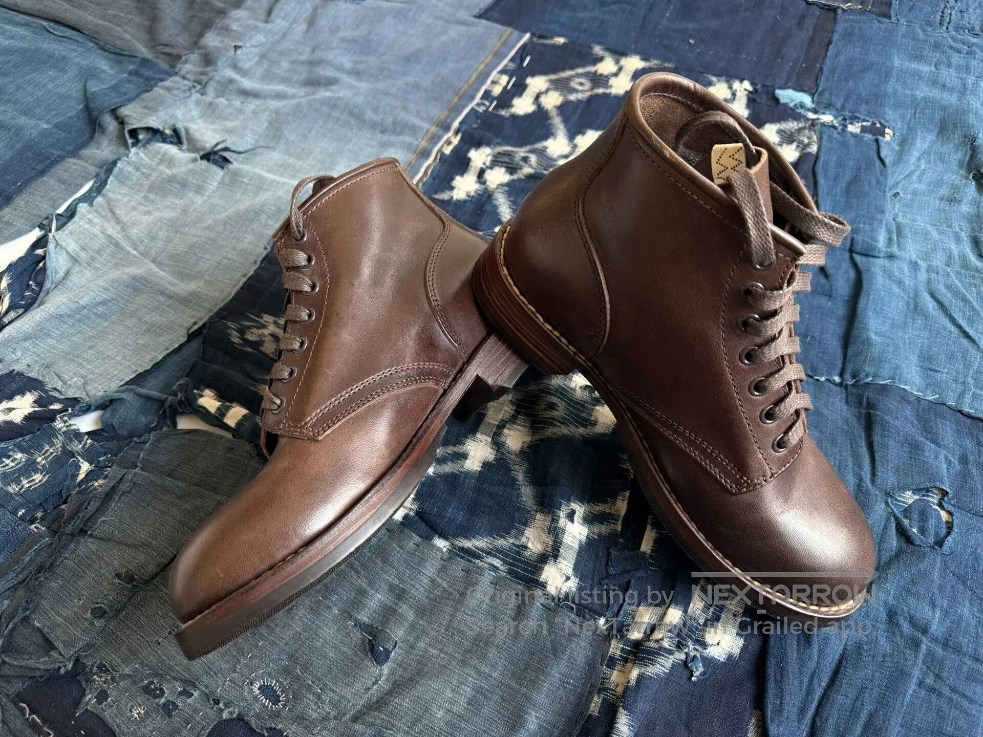 Visvim VISVIM Brigadier Boots in Brown Leather. Size US 9 / EU 42 - 5 Thumbnail