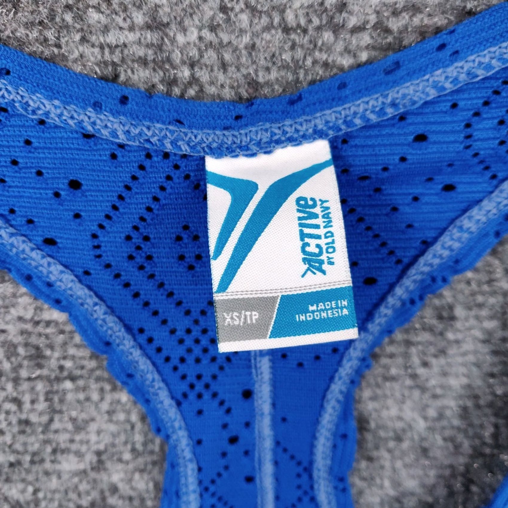 Old Navy Old Navy Active Tank Womens XS Blue Scoop Neck Halter Pullover Running Size XS / US 0-2 / IT 36-38 - 3 Thumbnail