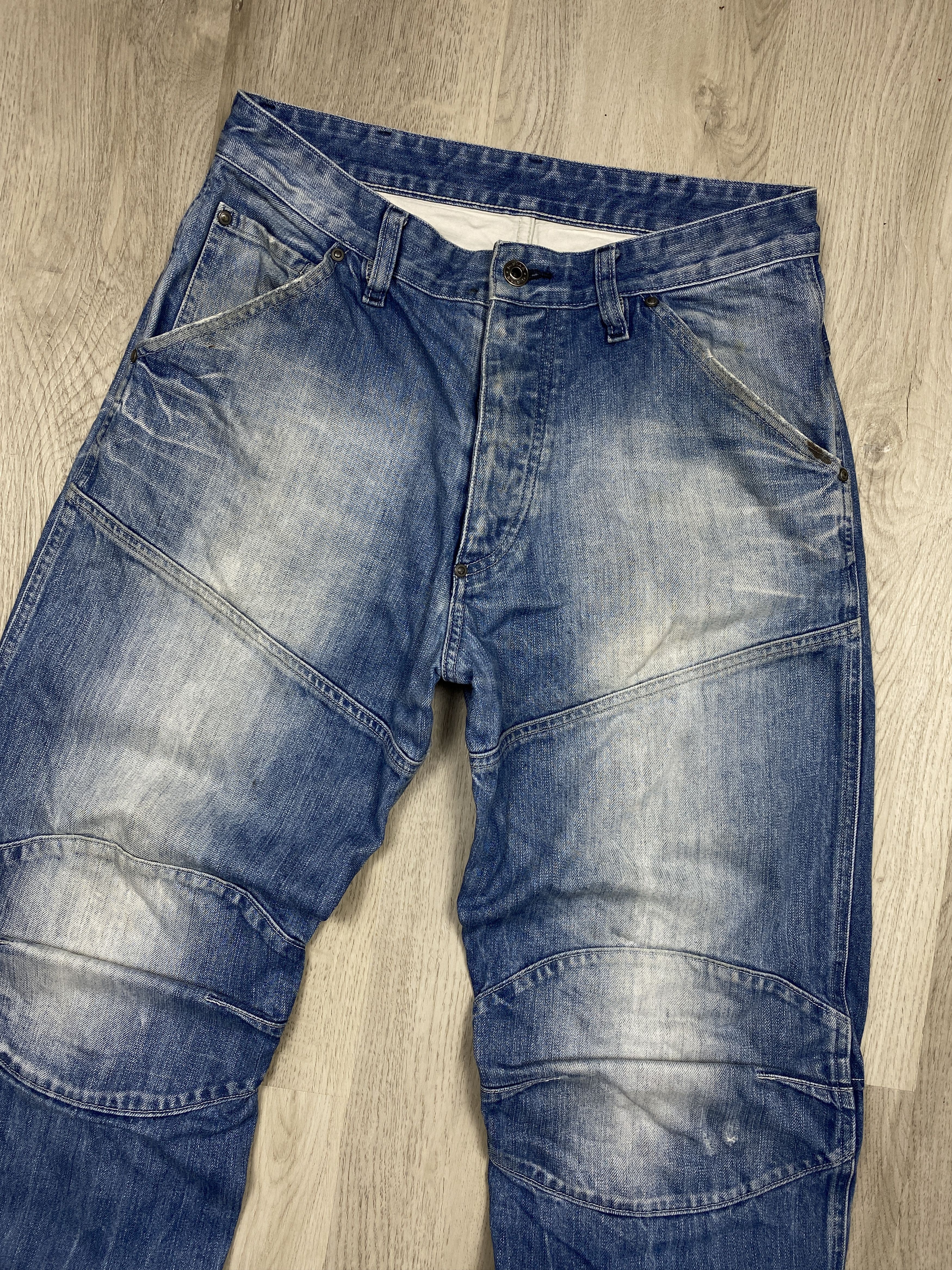 G-Star G Star Raw Mens Denim Pants Jeans Double Knee Size US 30 / EU 46 - 2 Thumbnail