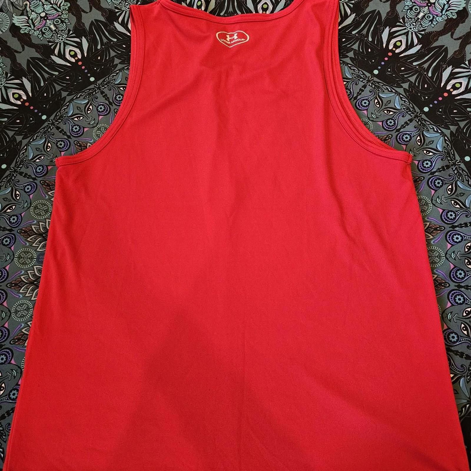 Under Armour Under Armour Men's Black and Red Tank Size US L / EU 52-54 / 3 - 7 Thumbnail