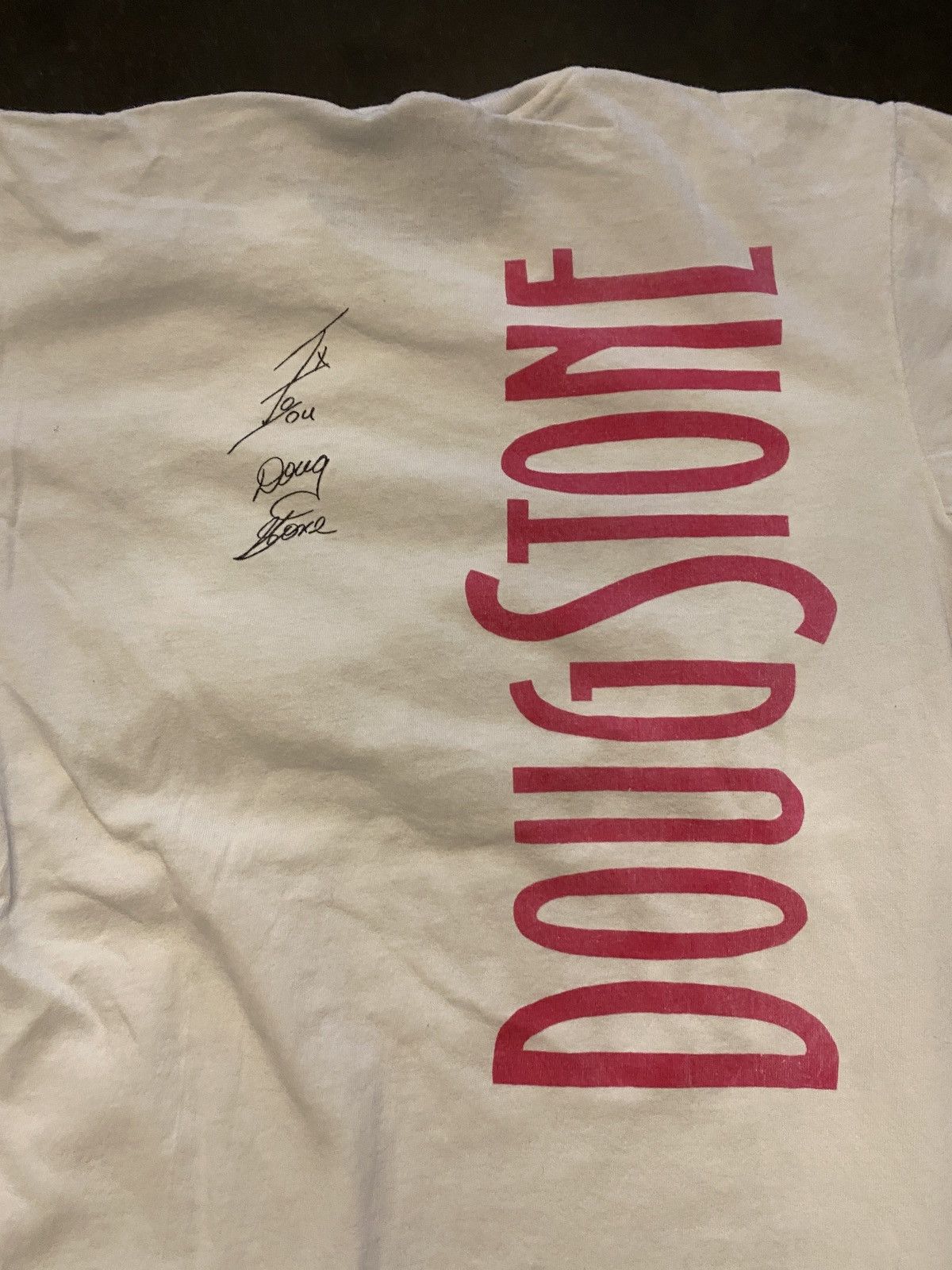 Vintage Vintage single stitch Doug stone band tee Size US M / EU 48-50 / 2 - 5 Thumbnail