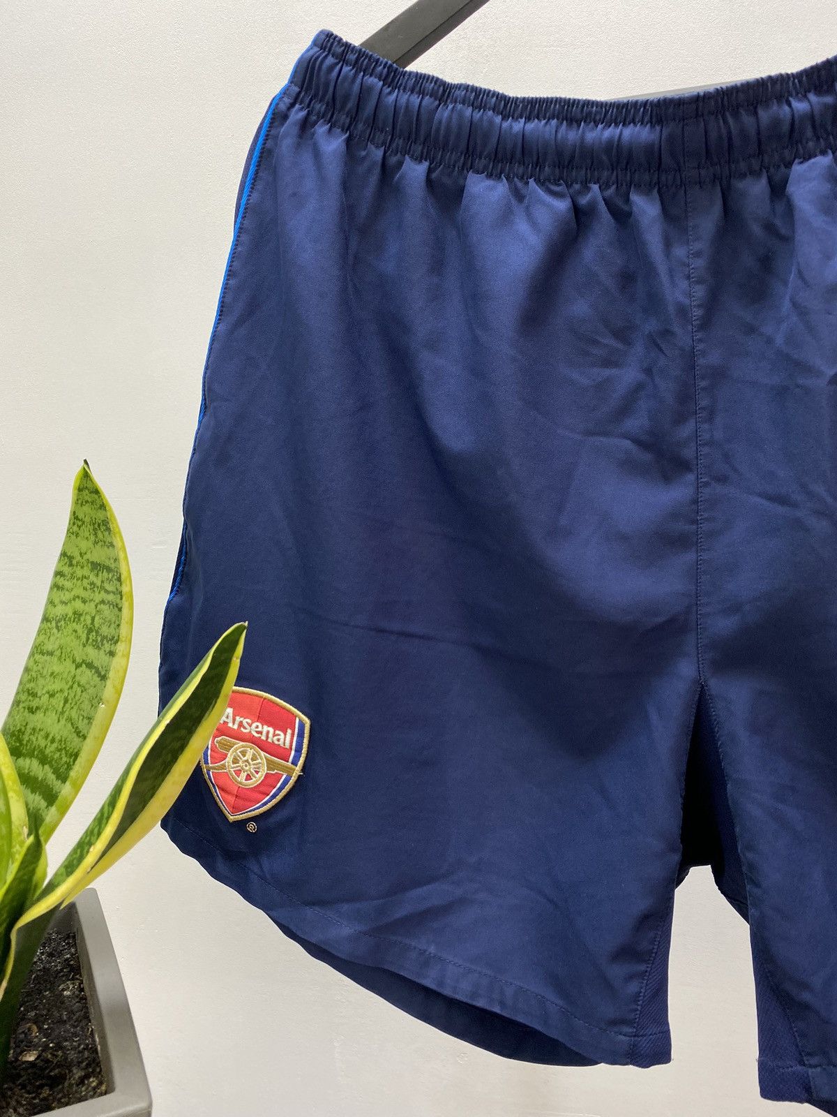 Nike × Vintage Nike Arsenal 2009 2010 Soccer Shorts Football Size US 36 / EU 52 - 6 Thumbnail