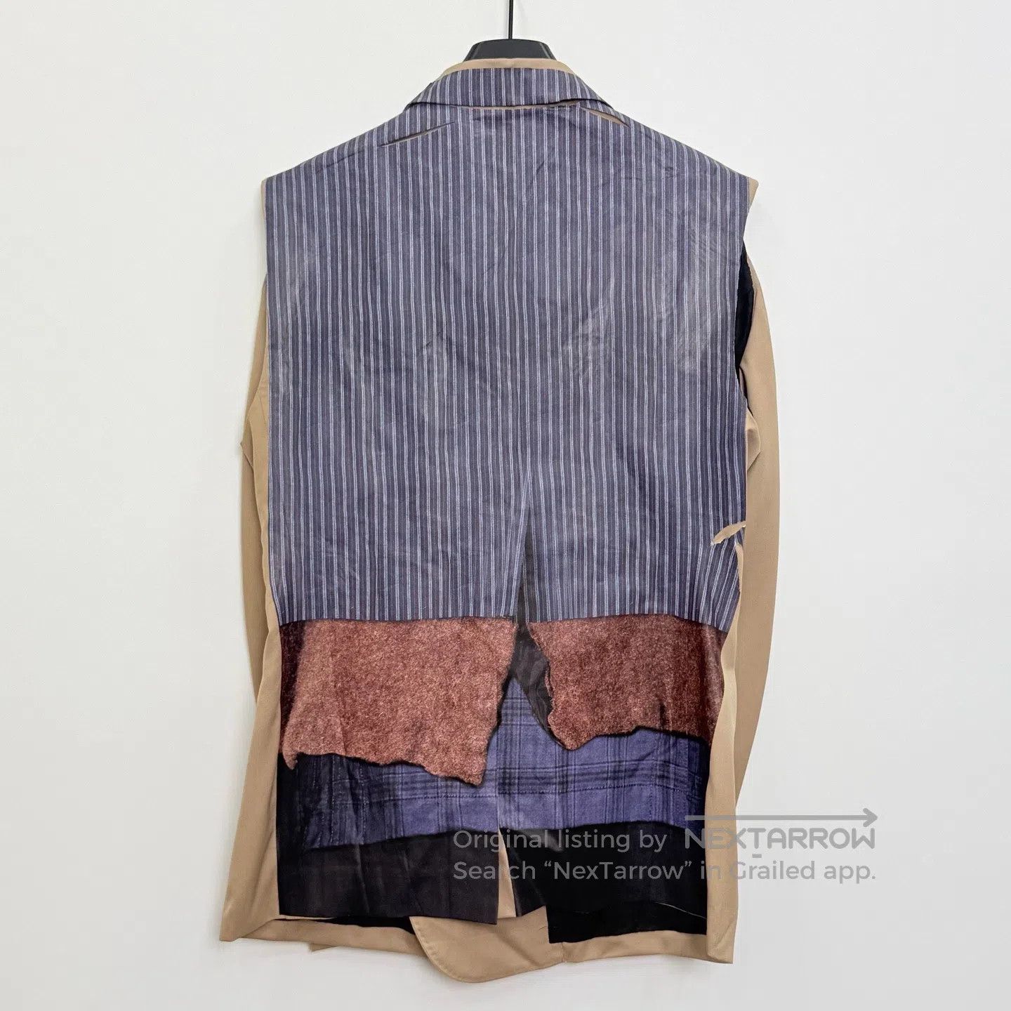 Comme des Garcons Comme Des Garcons Trompe-l'œil Printed Khaki Vest and Jack Size US S / EU 44-46 / 1 - 3 Thumbnail
