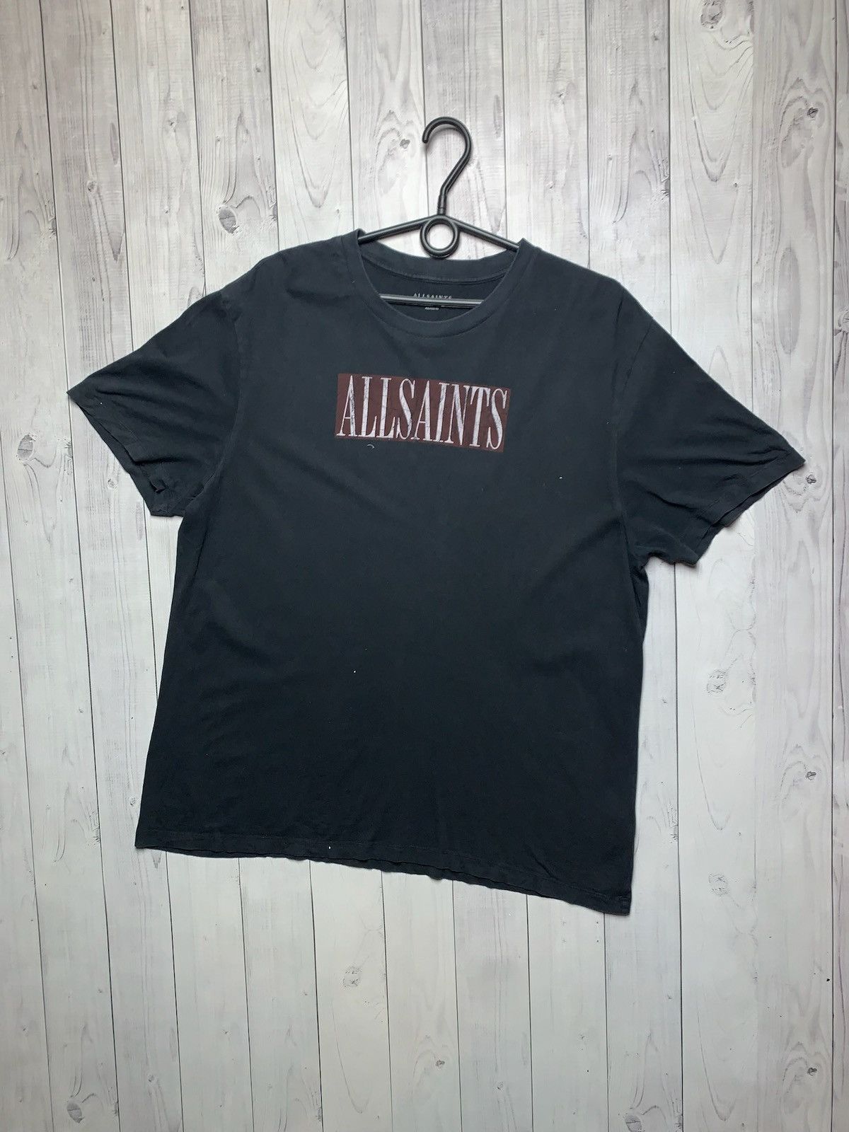 Allsaints Vintage Allsaints tee big logo size M relaxed fit Size US M / EU 48-50 / 2 - 2 Thumbnail