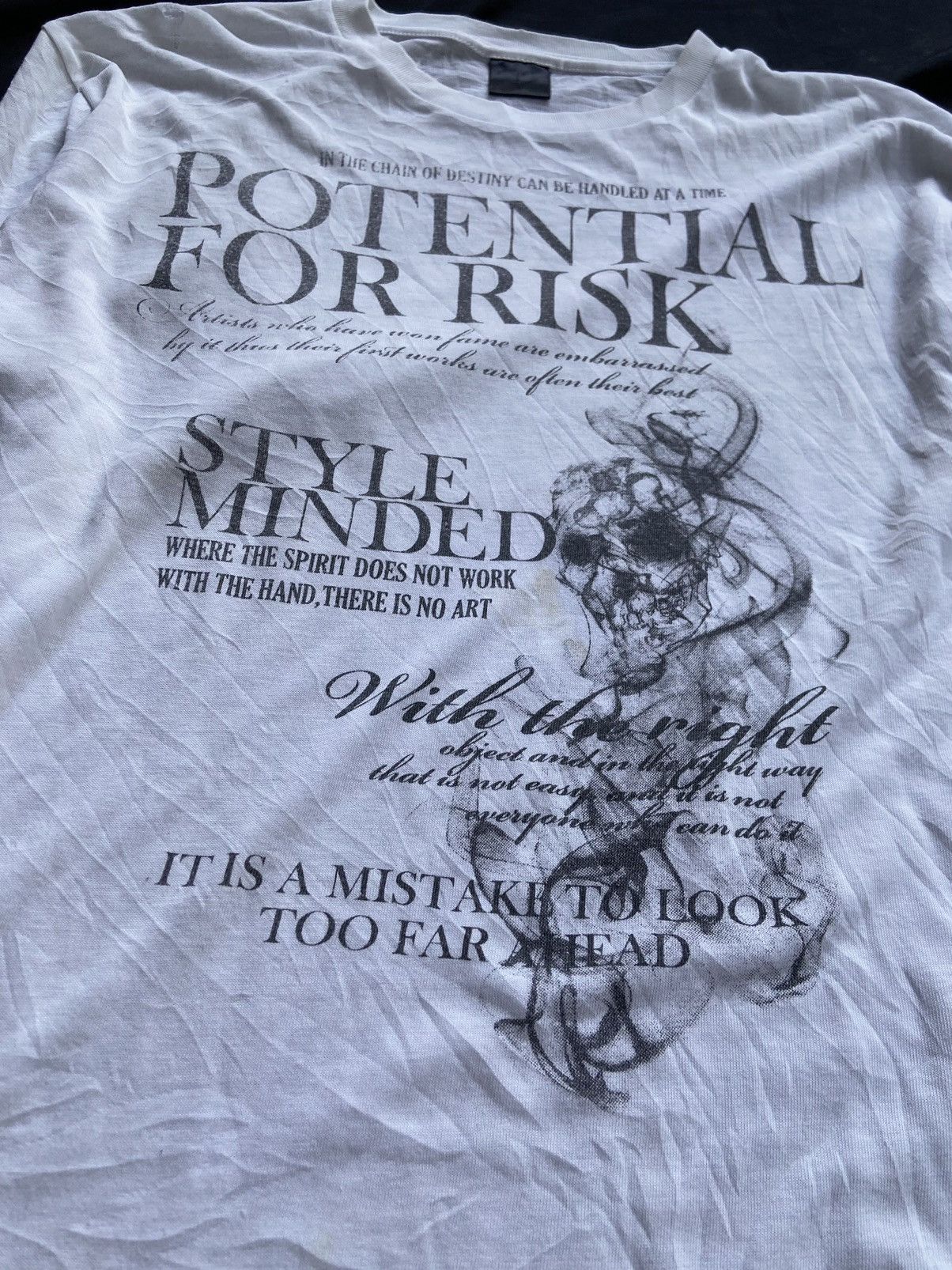 Japanese Brand POTENTIAL FOR RISK STYLE MINDED LONG SLEEVE Size US M / EU 48-50 / 2 - 2 Thumbnail