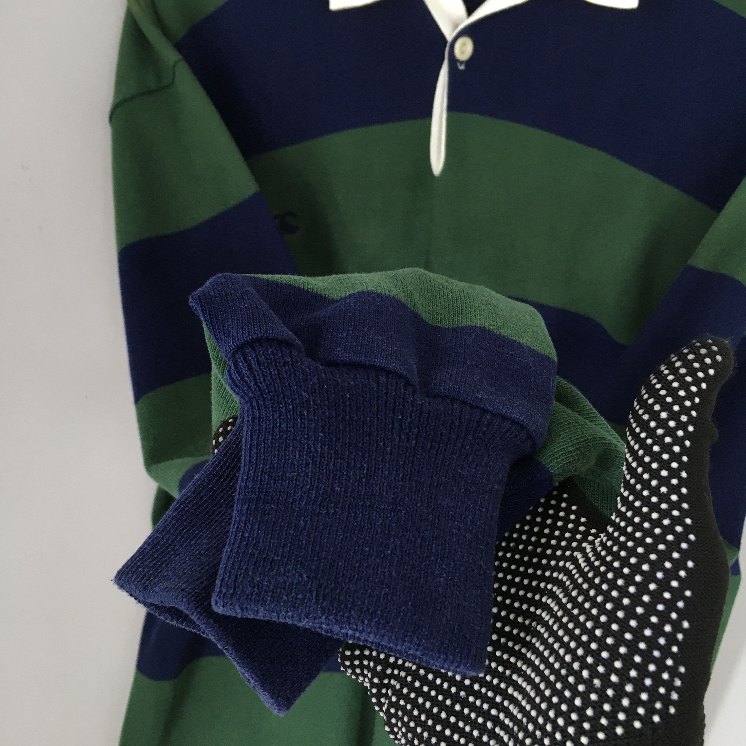 Canterbury of New Zealand Vintage 90s Canterbury Of New Zealand Striped Rugby Shirt L Size US L / EU 52-54 / 3 - 4 Thumbnail