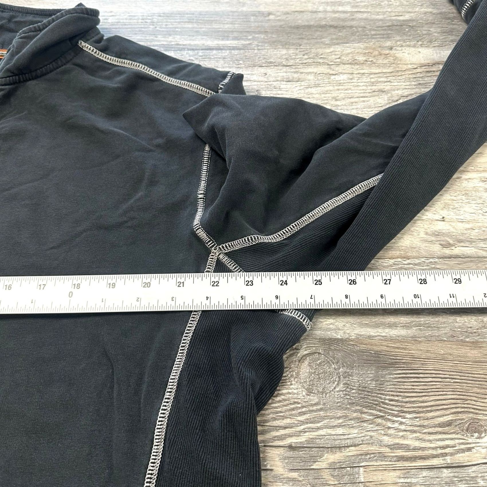 Tommy Bahama Tommy Bahama Island Modern Fit Black Mens XL 1/4 Zip Pullover Stretch Sweater Size US XL / EU 56 / 4 - 5 Thumbnail