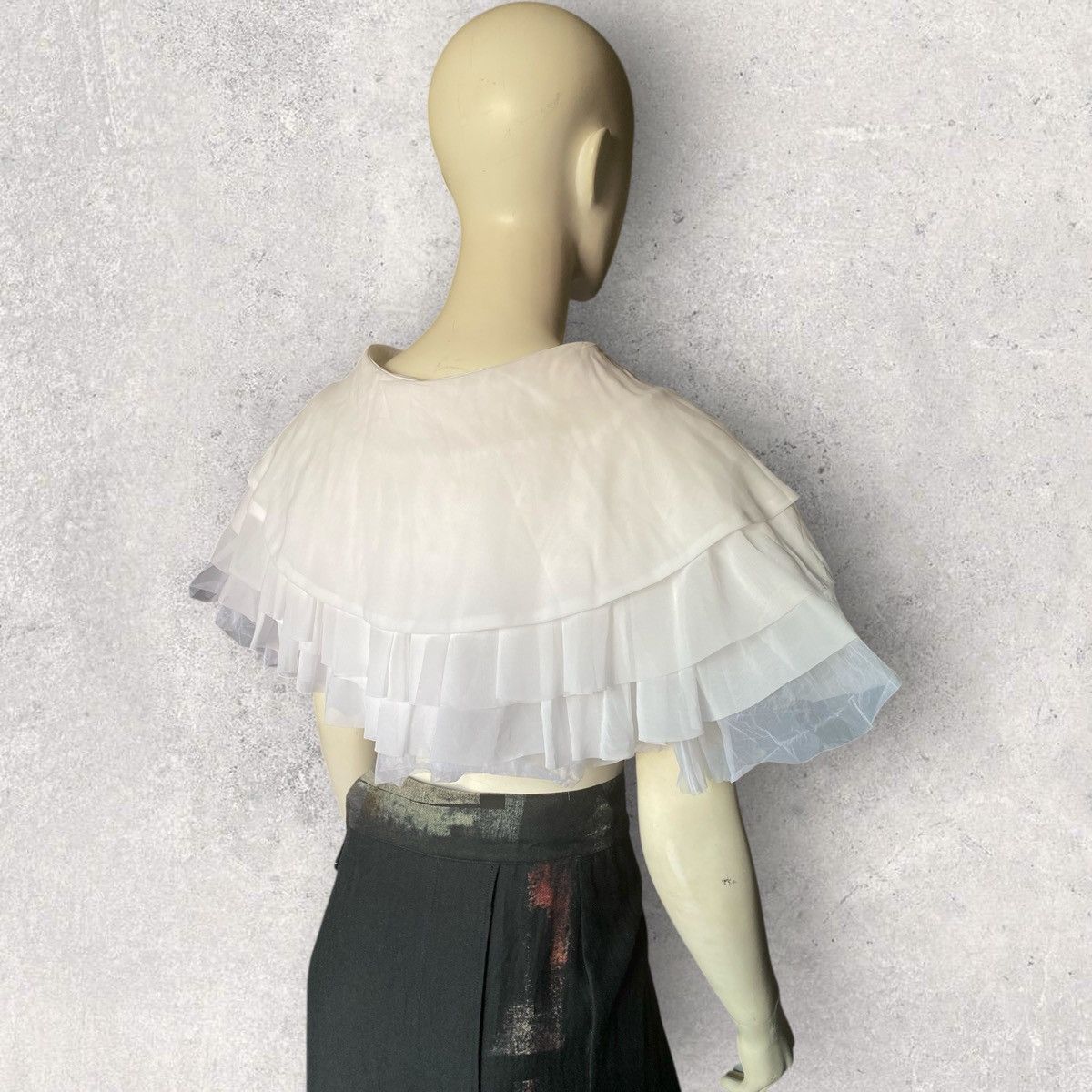 Comme des Garcons SS25 Lace Ruffle Scarf Size ONE SIZE - 6 Thumbnail