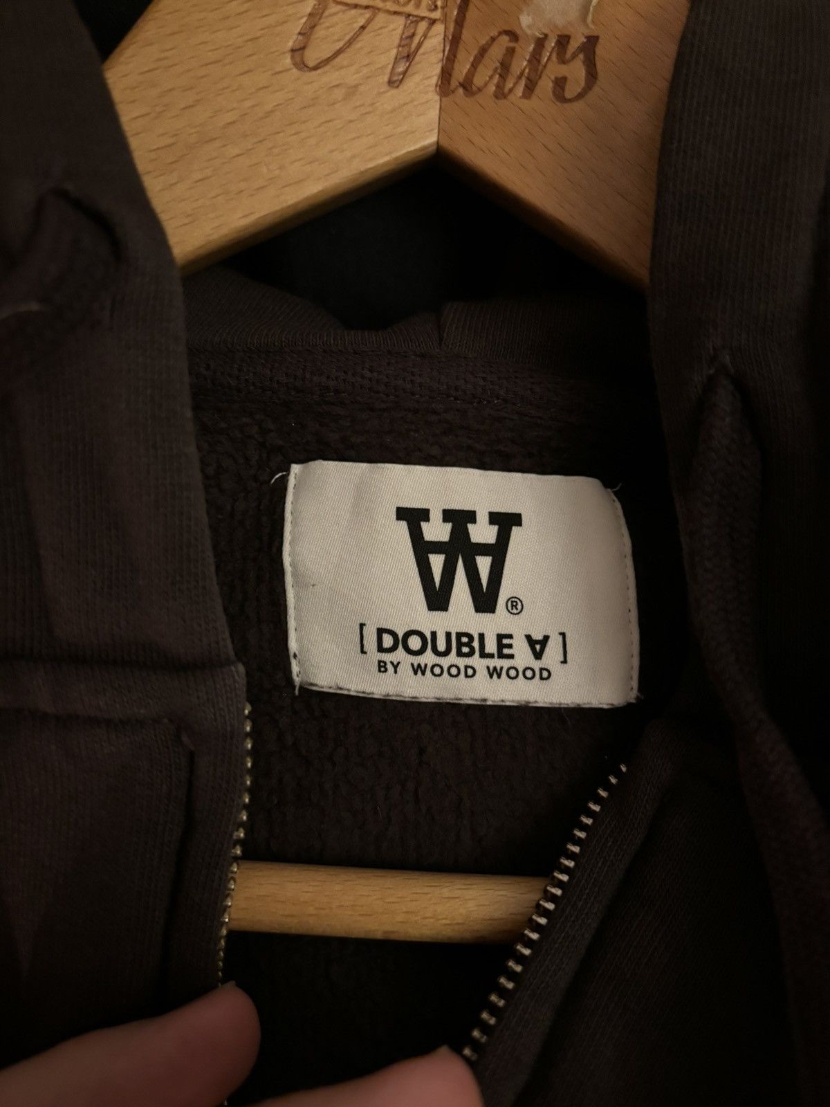 Wood Wood WoodWood “DOUBLE A” zip up hoodie Size US XL / EU 56 / 4 - 4 Thumbnail