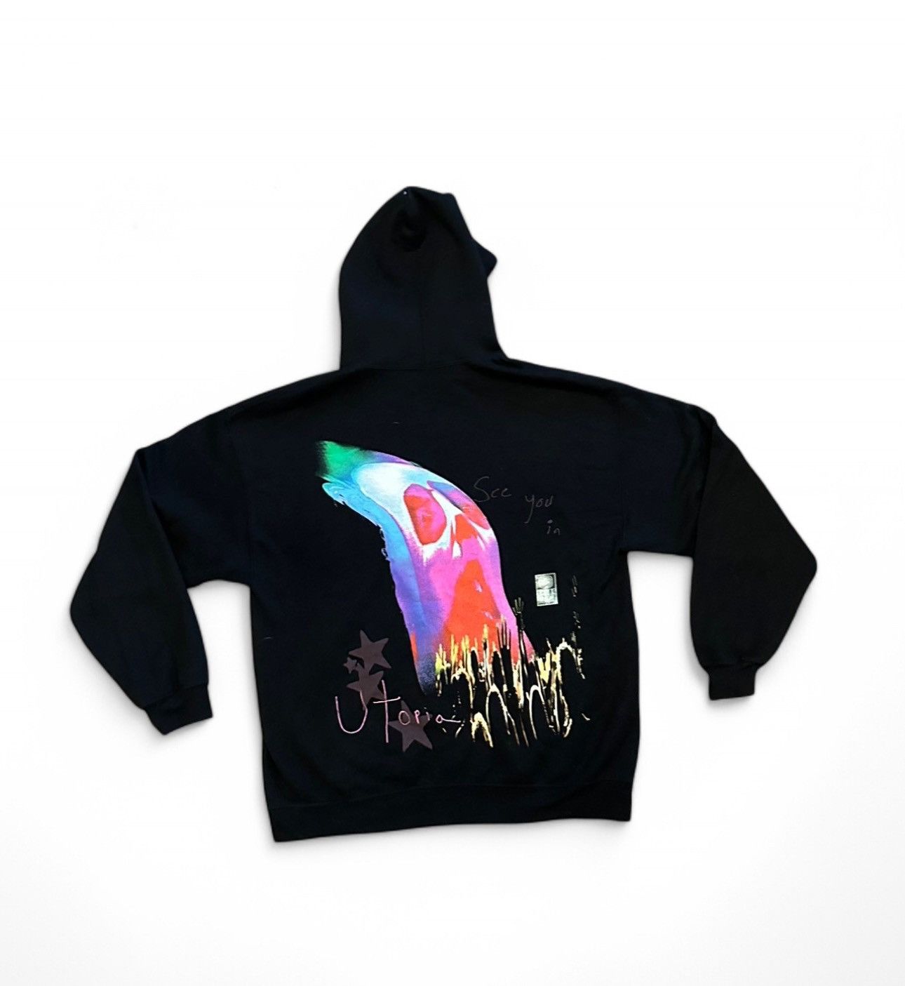 Travis Scott Astroworld 2021 “Utopia” Hoodie Size US M / EU 48-50 / 2 - 1 Thumbnail