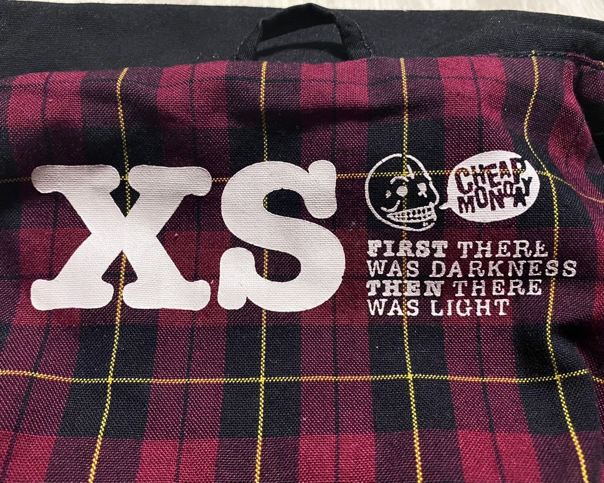 Cheap Monday Vtg Cheap Monday Embroidered Logo Black Bomber Plaid Inner Size US XS / EU 42 / 0 - 15 Thumbnail