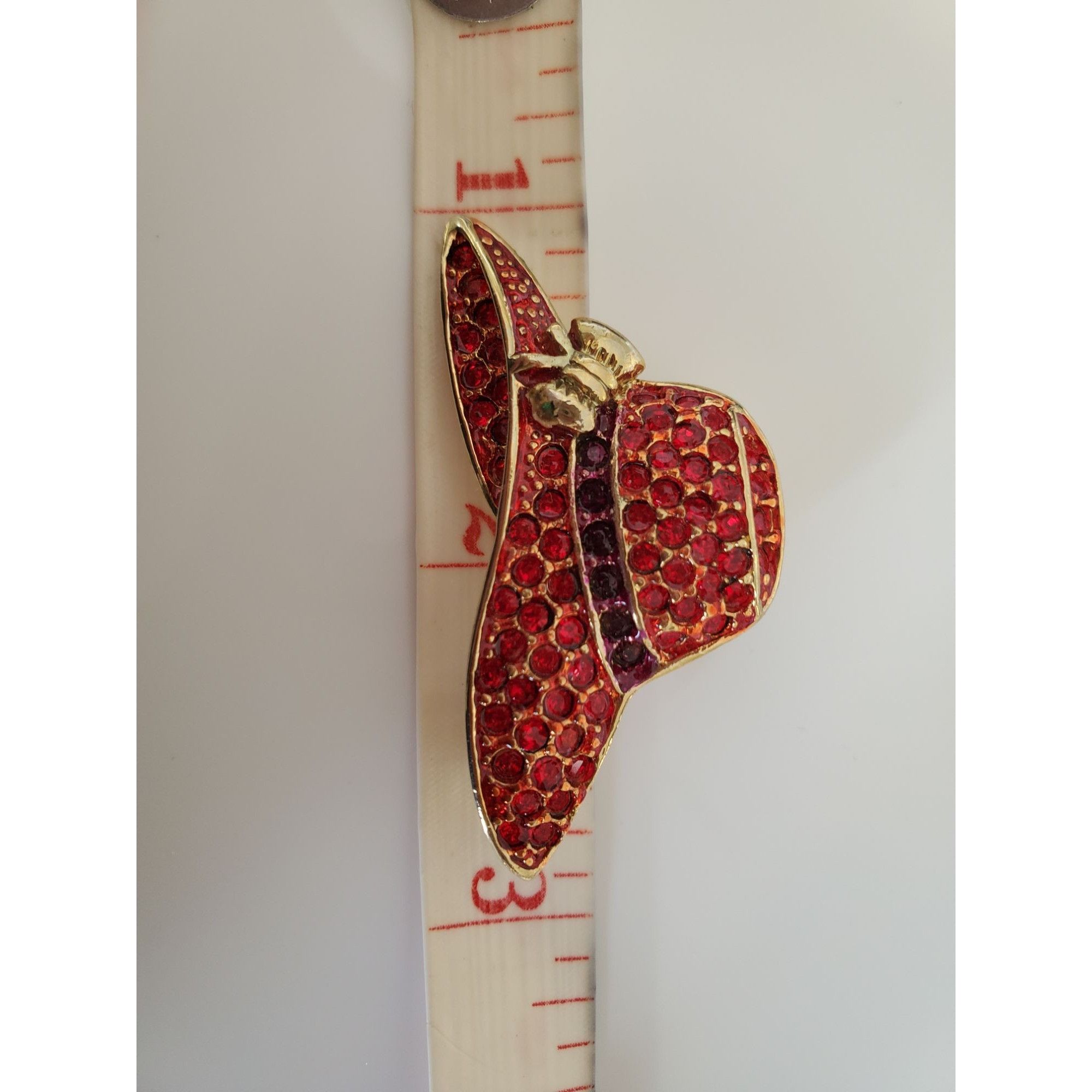 Other Red Hat Society Brooch and Earring Lot Size ONE SIZE - 7 Thumbnail