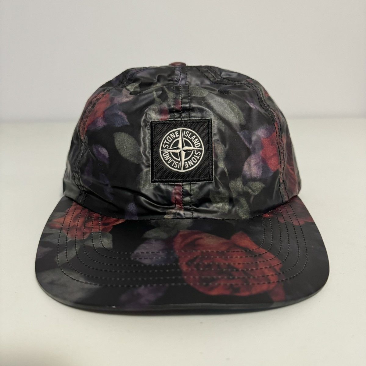 Stone Island × Supreme Supreme x Stone Island Lamy Stampato 6 Panel Hat Size ONE SIZE - 2 Thumbnail