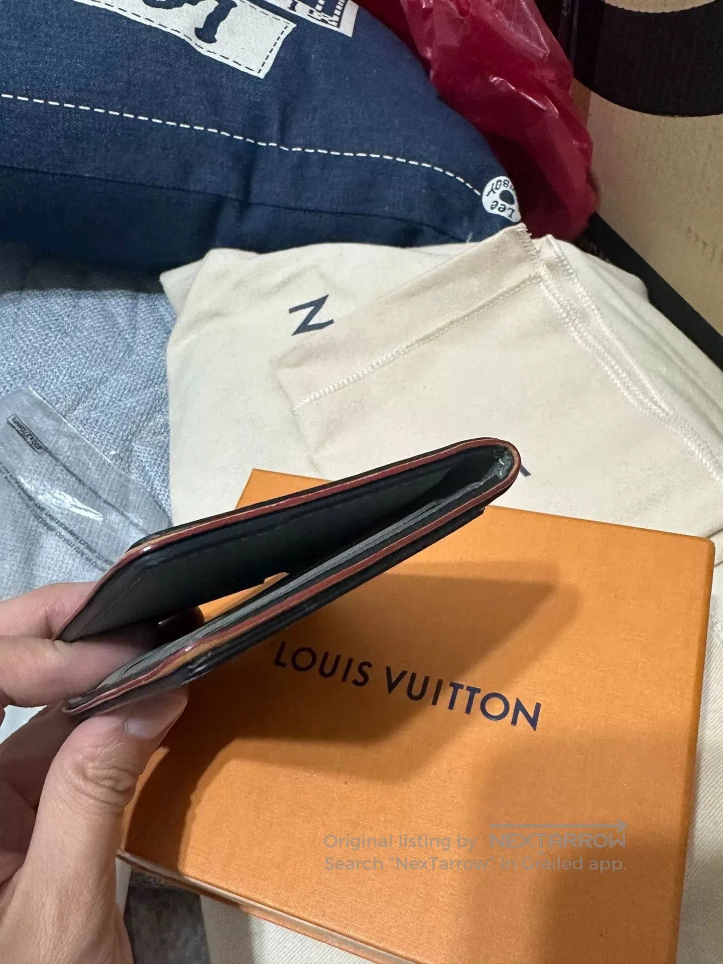 Louis Vuitton LV Laser Monogram Wallet. Size ONE SIZE - 4 Thumbnail
