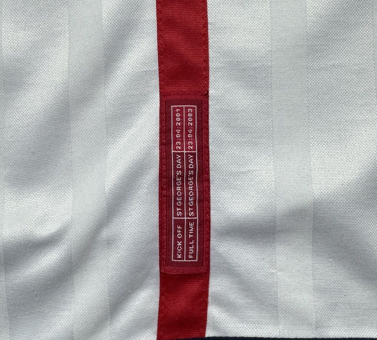Umbro England 2001 2002 2003 Home Shirt Soccer Jersey Umbro Size US XL / EU 56 / 4 - 11 Thumbnail