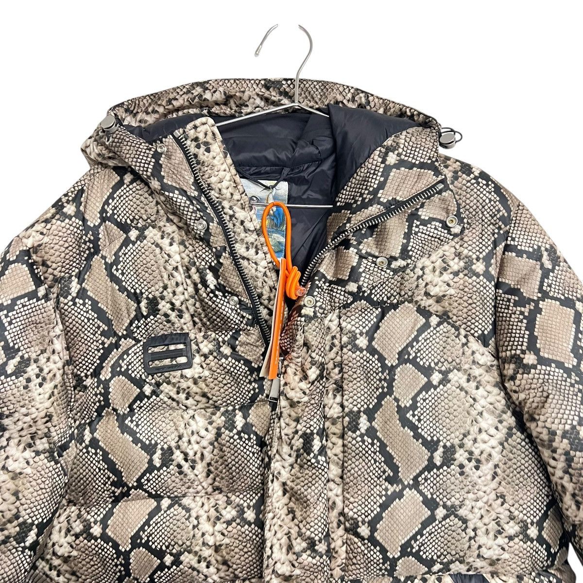 Heron Preston Heron Preston Snakeskin Python Hooded Puffer Parker Jacket Size US M / EU 48-50 / 2 - 5 Thumbnail