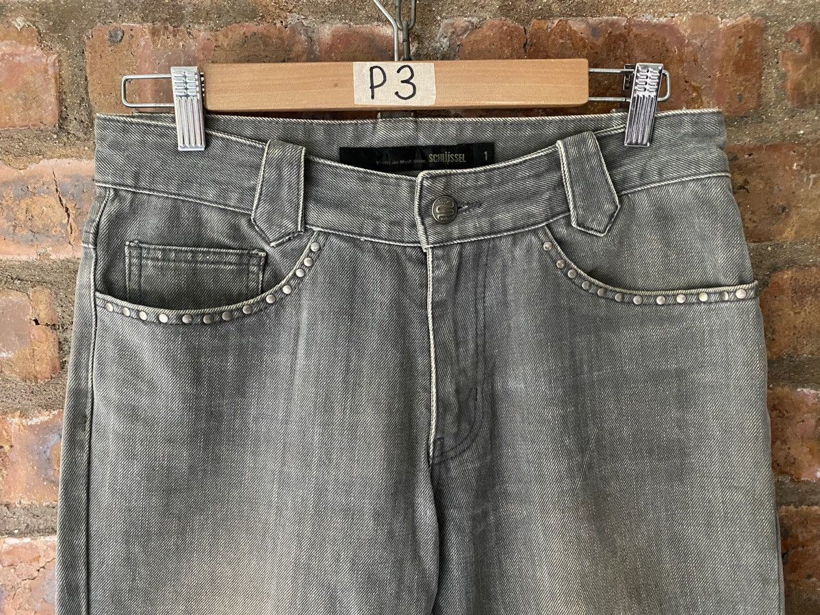 Schlussel 2000s Snake and stud denim Size US 30 / EU 46 - 3 Thumbnail