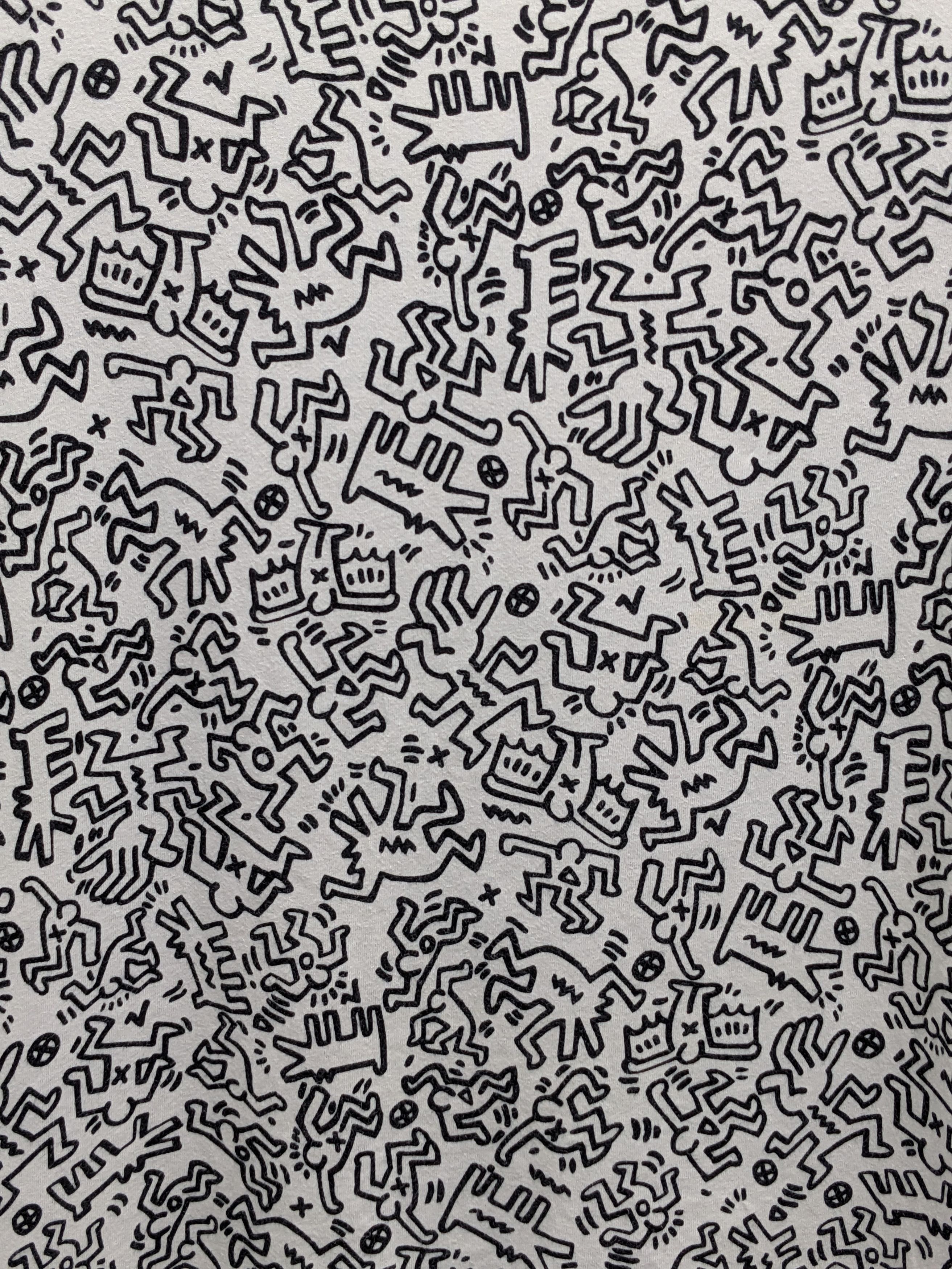 Art Comes First JAPANESE BRAND X KEITH HARING ART TSHIRT Size US M / EU 48-50 / 2 - 3 Thumbnail