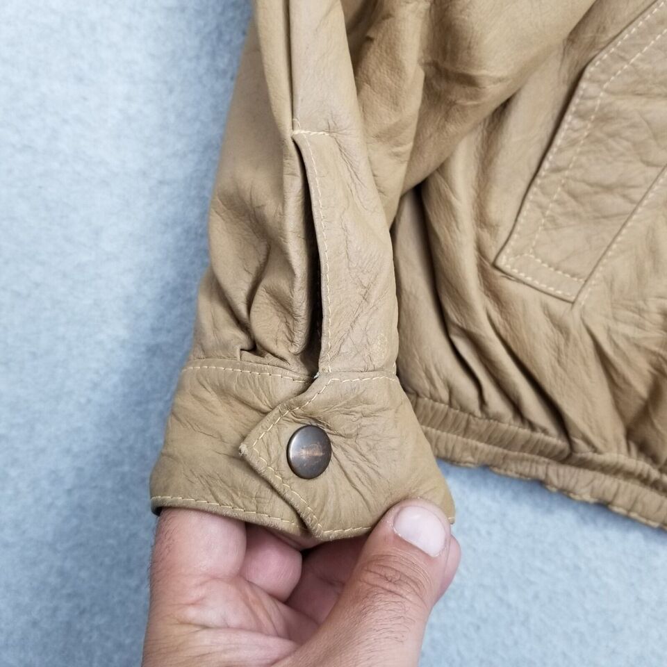 Other Robina Leather Jacket Mens 48 Lamb Suede Full Zip Pockets Size US XL / EU 56 / 4 - 2 Thumbnail