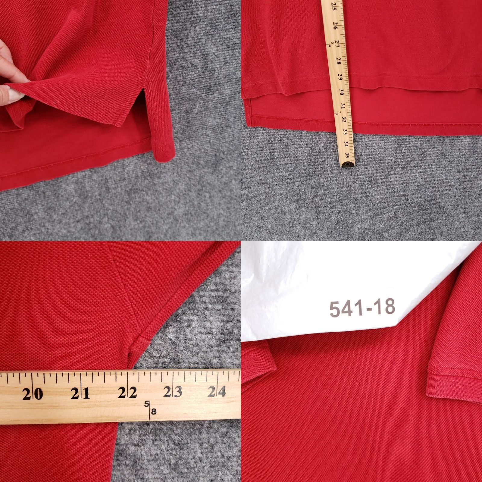 Tommy Hilfiger Tommy Hilfiger Golf Polo Shirt Mens L Red Logo Short Sleeves Performance Polo Shirt Size US L / EU 52-54 / 3 - 8 Thumbnail
