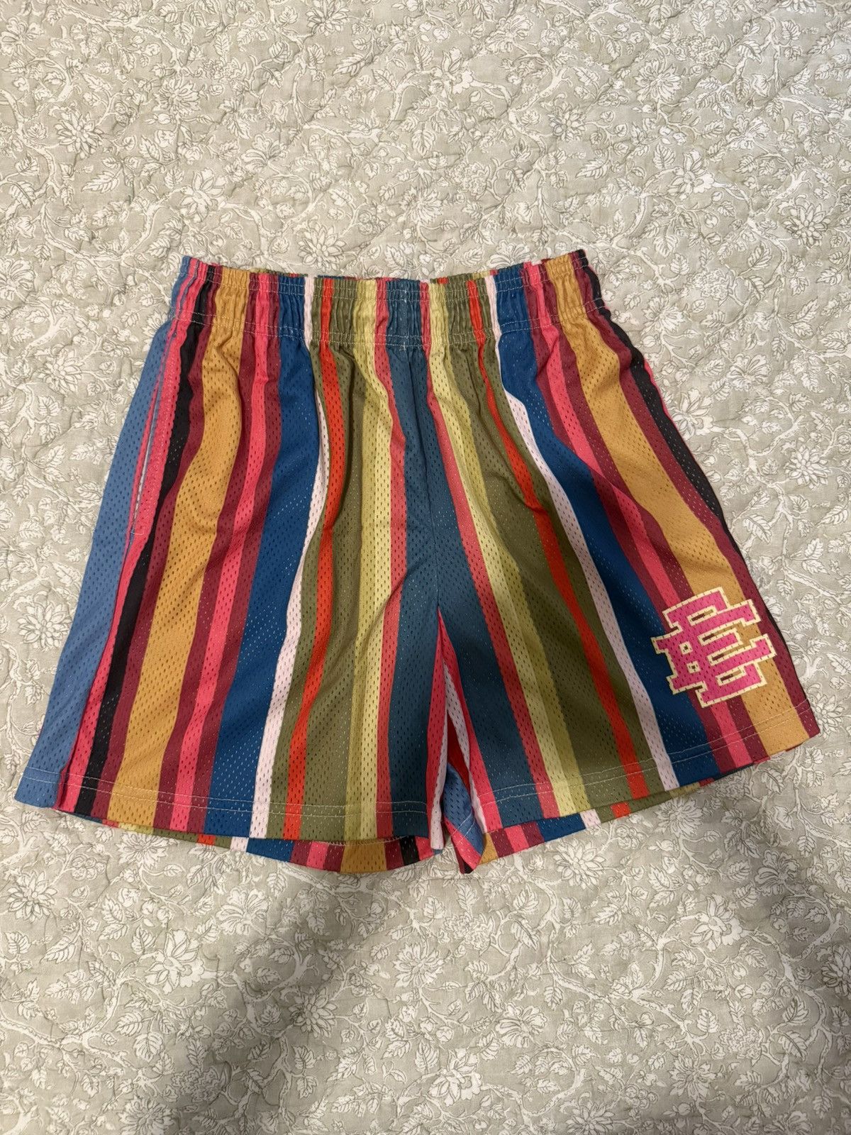 Eric Emanuel Eric Emanuel Multi Striped Shorts Size US 33 - 1 Thumbnail