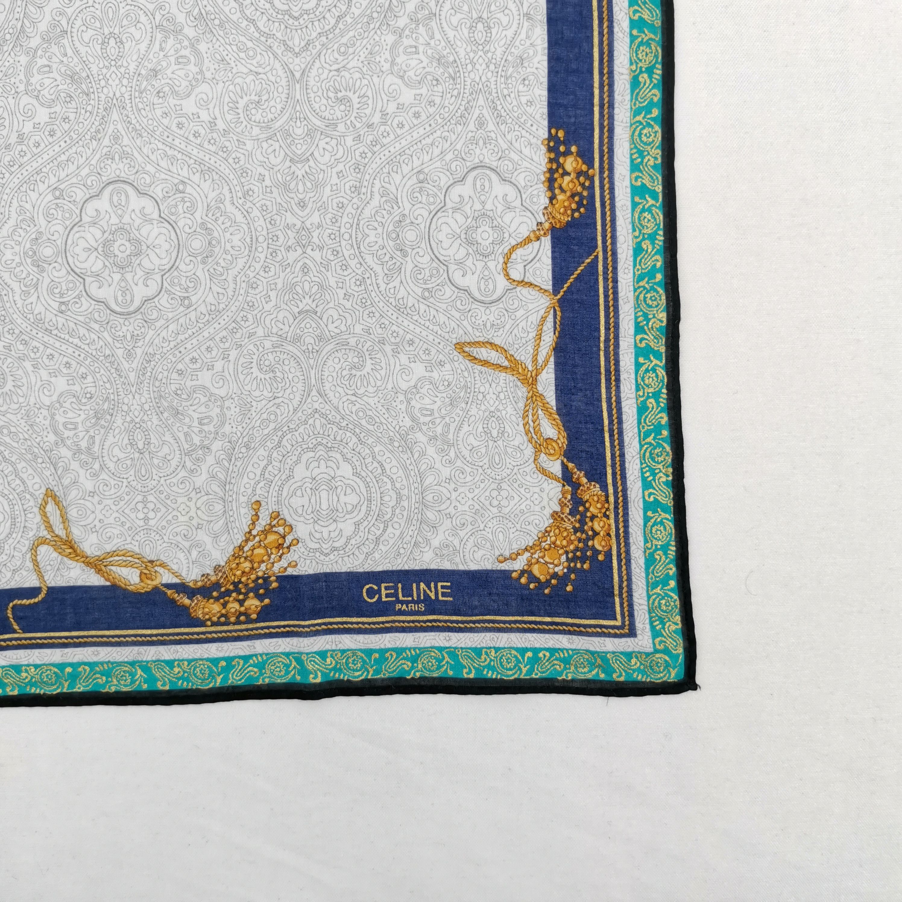 Celine Vintage Celine Paris Handkerchief Neckerchief 56789 Size ONE SIZE - 3 Thumbnail